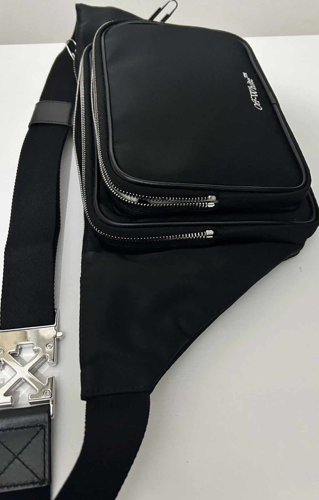 Off-White Off White Off-White Arrow Belt Bag Body Bag Black Size ONE SIZE - 8 Thumbnail