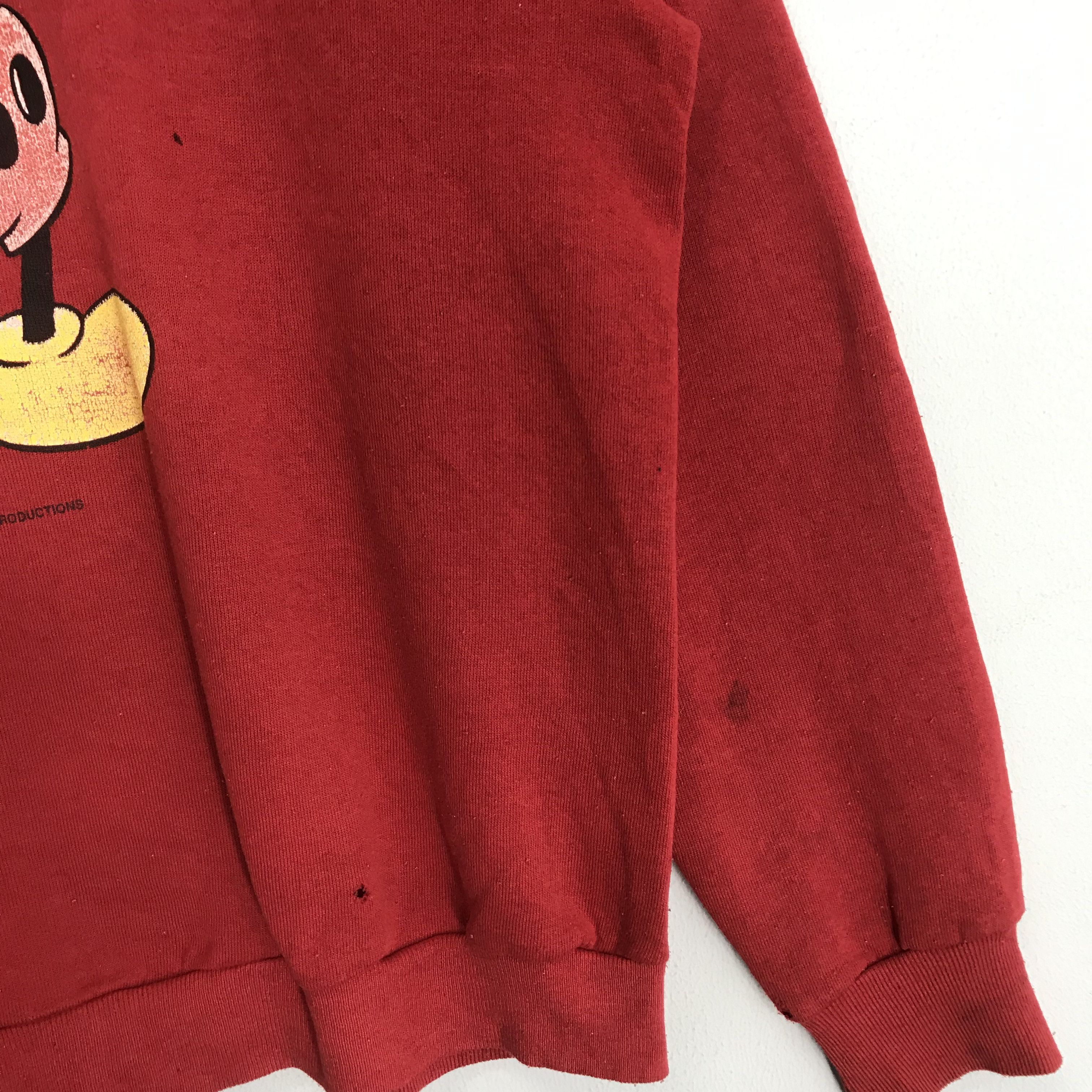 Disney Vintage 90s Mickey Mouse Sweatshirt - 200 Size US L / EU 52-54 / 3 - 4 Thumbnail