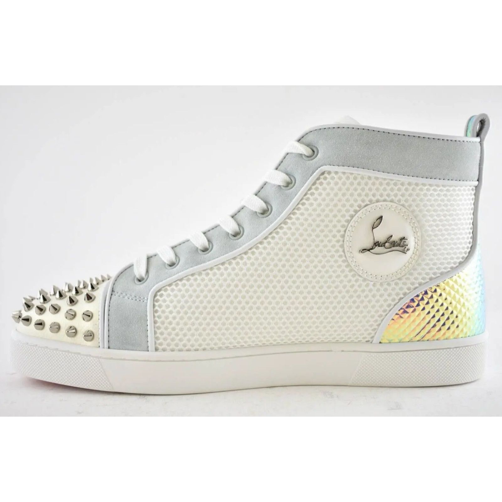 Christian Louboutin Christian Louboutin Lou Spikes Orlato Flat High Top Sneaker Size US 9.5 / EU 42-43 - 8 Thumbnail