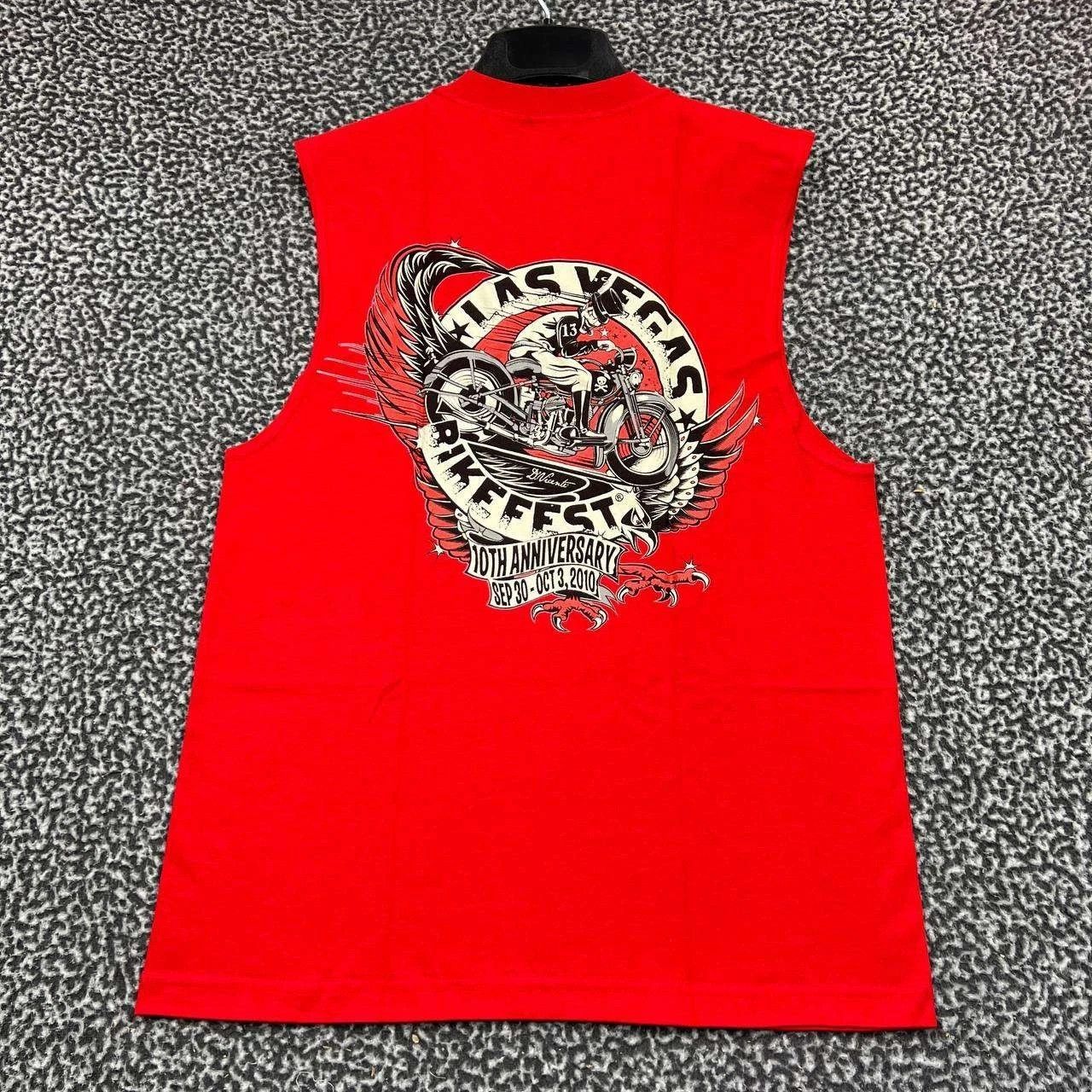 Alstyle Vintage Las Vegas Bike Fest Shirt M Sleeveless New Size US M / EU 48-50 / 2 - 1 Thumbnail