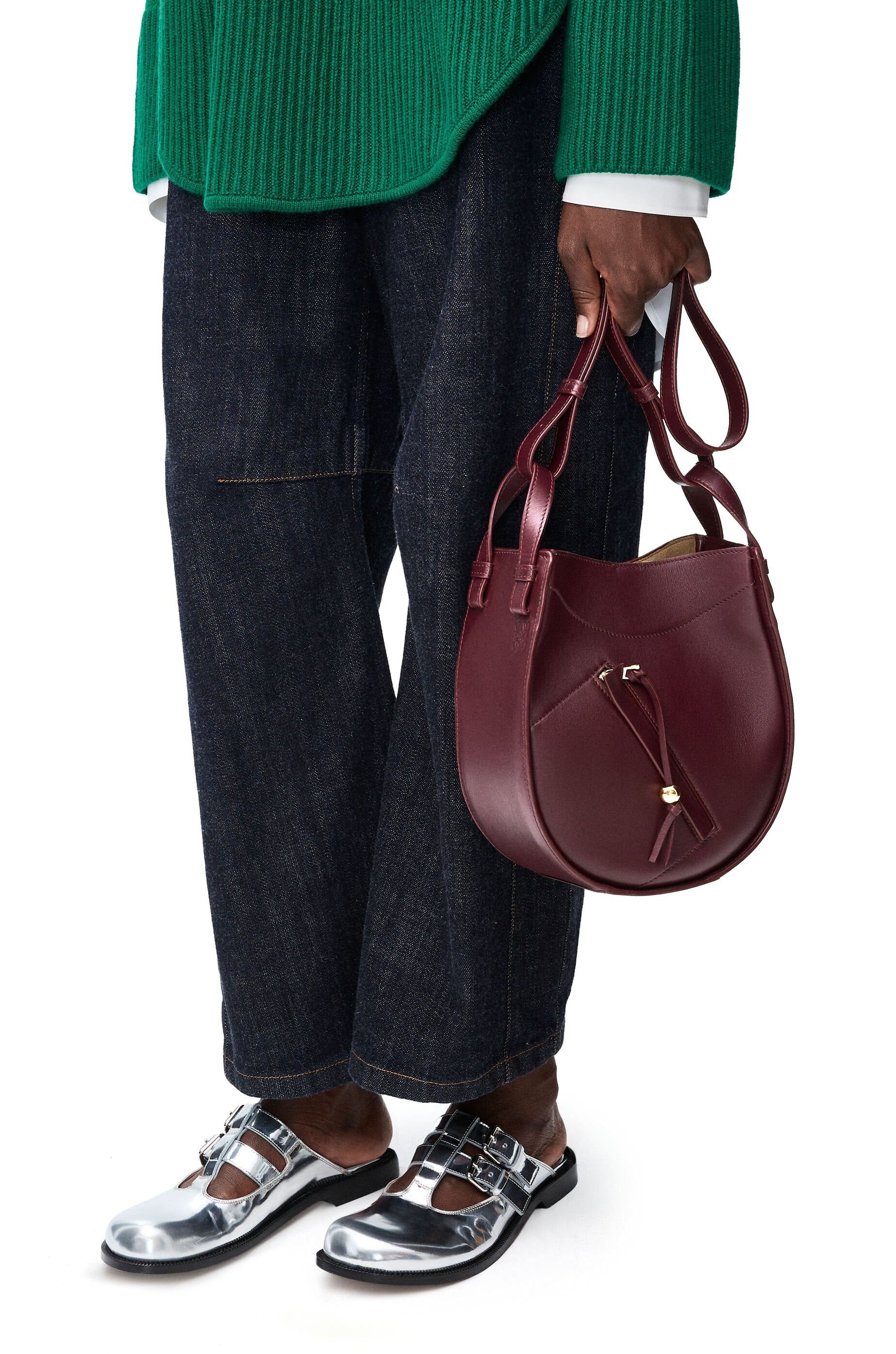 Loewe o1in1g0426 Size: OS / Hammock Slice Bag in Dark Burgundy Size ONE SIZE - 2 Thumbnail