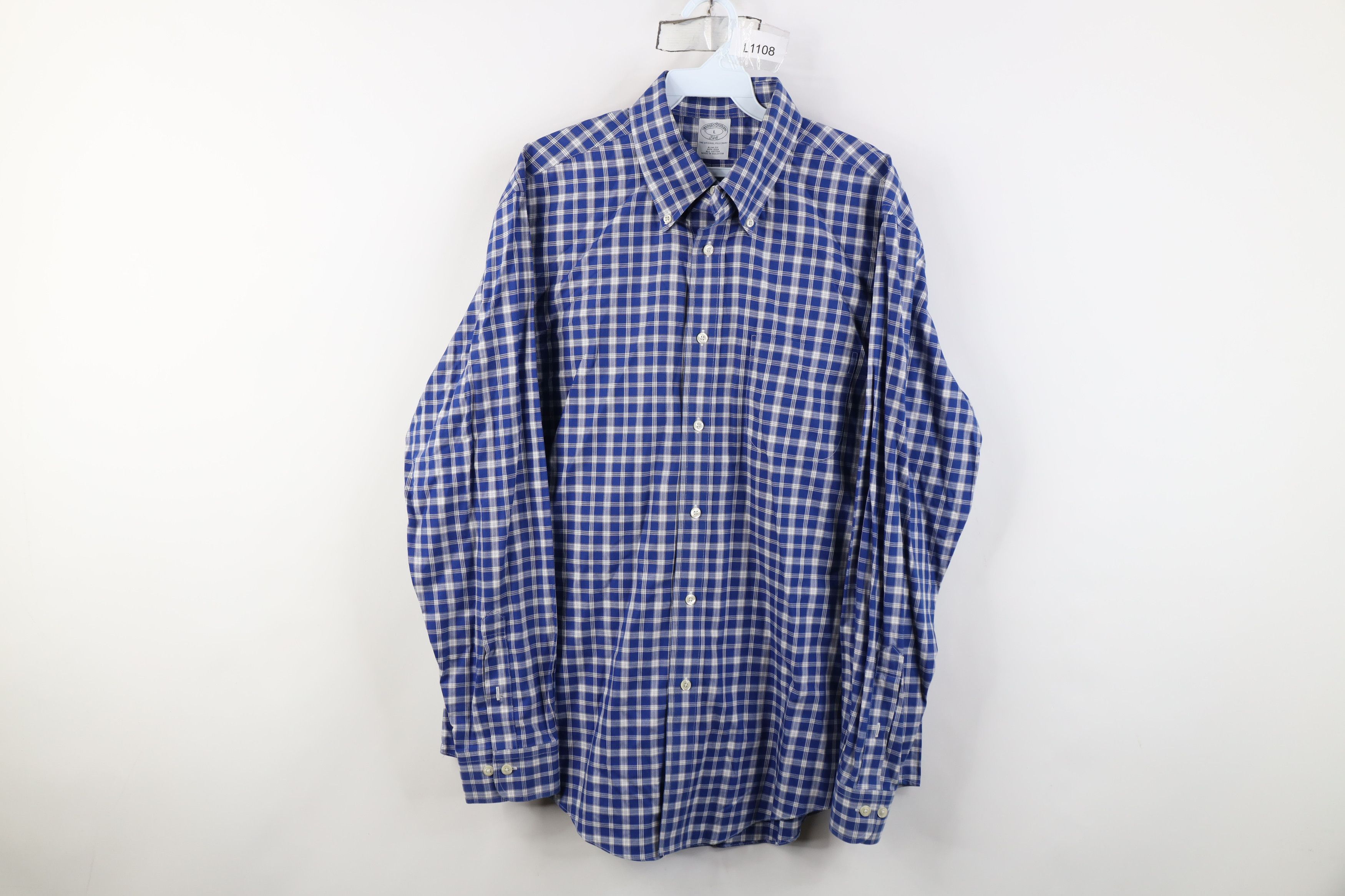 Brooks Brothers Vintage Brooks Brothers Cotton Button Down Shirt OCBD Size US L / EU 52-54 / 3 - 1 Thumbnail