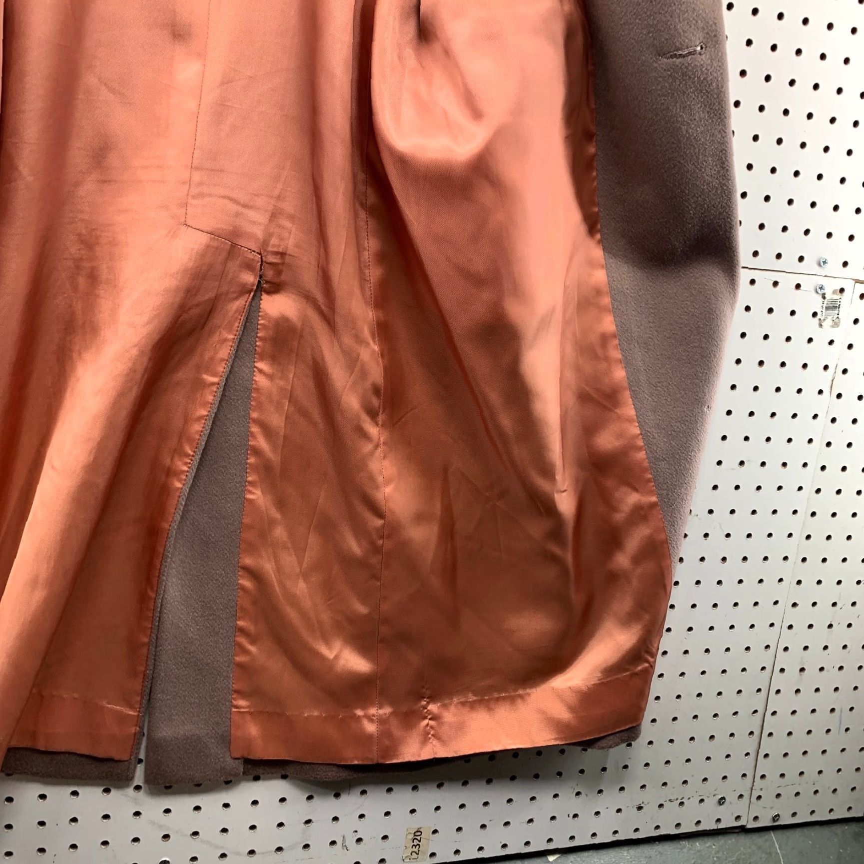 Vintage VINTAGE Fashion Of Jill Wool Coat Womens L Pink Leather Trim Overcoat Size L / US 10 / IT 46 - 7 Thumbnail