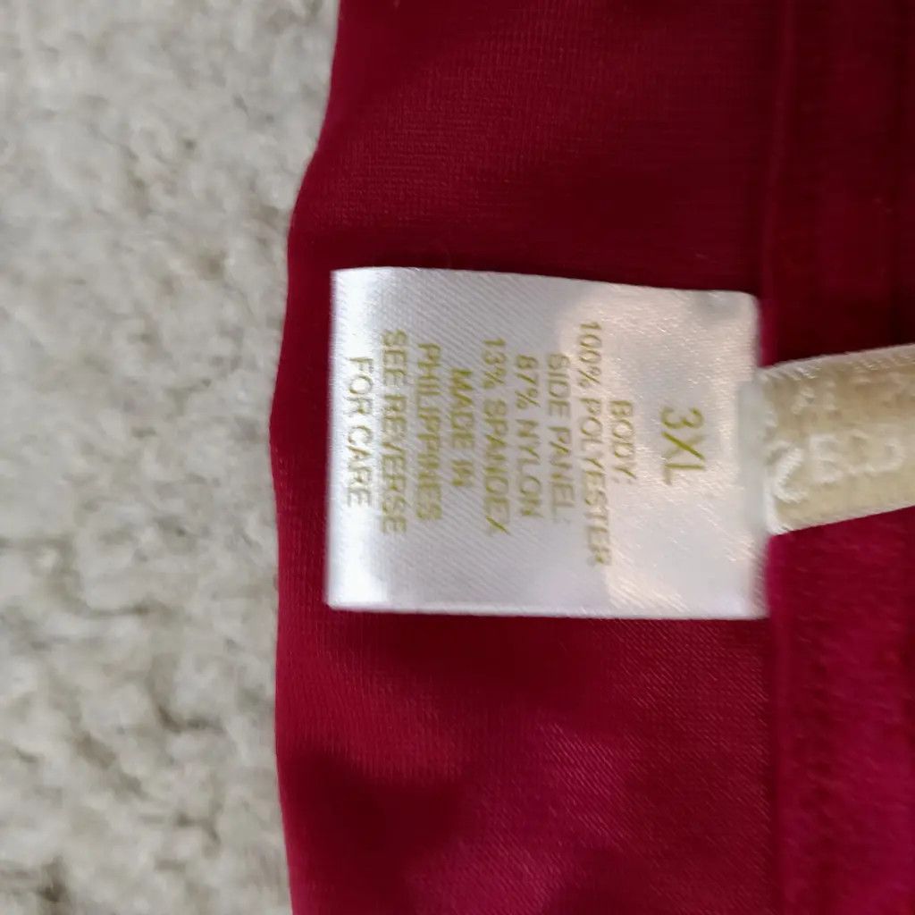Other Secrets In Lace 3XL Crimson Corset Bralette — Rare Archive Size 3XL / US 20-22 - 3 Thumbnail