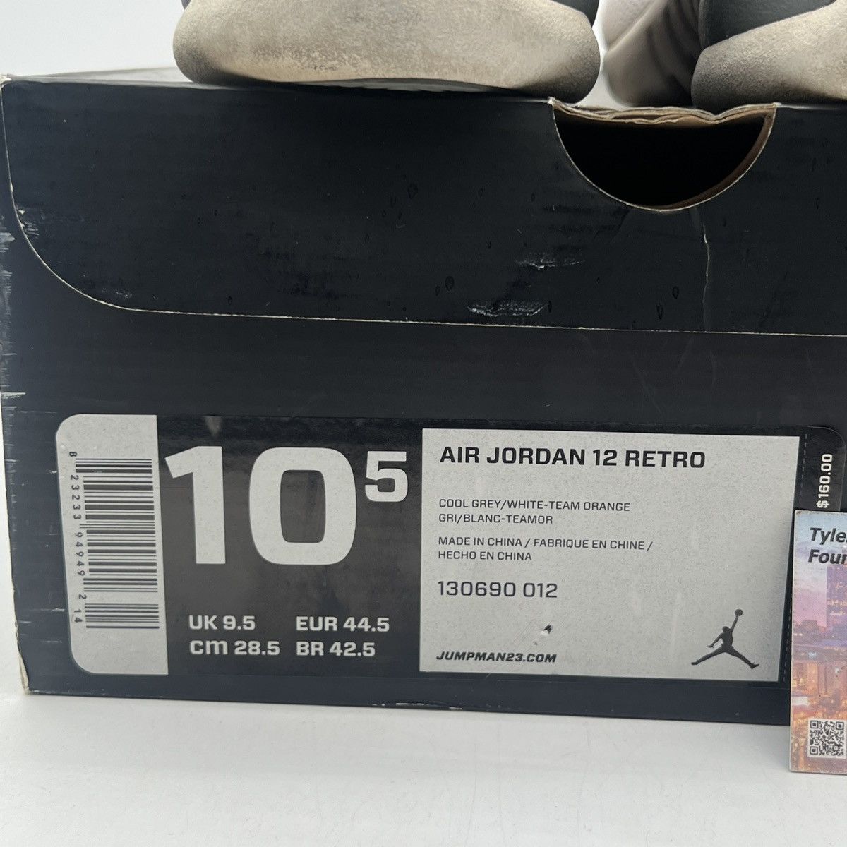 Jordan Brand Air Jordan 12 cool grey Size US 10.5 / EU 43-44 - 6 Thumbnail