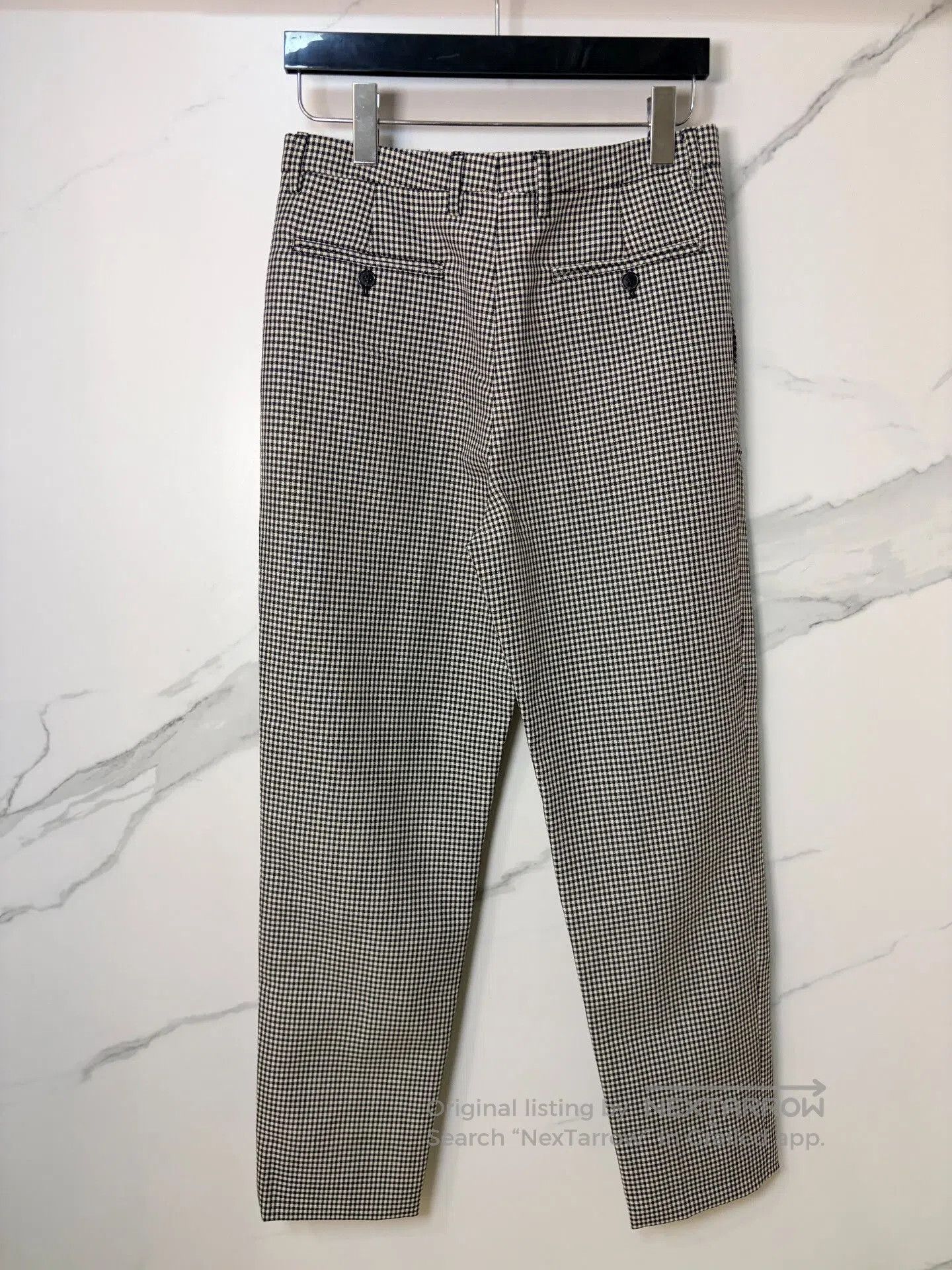 Saint Laurent Paris Saint Laurent 22SS Houndstooth Tailored Pants. Size US 30 / EU 46 - 2 Thumbnail