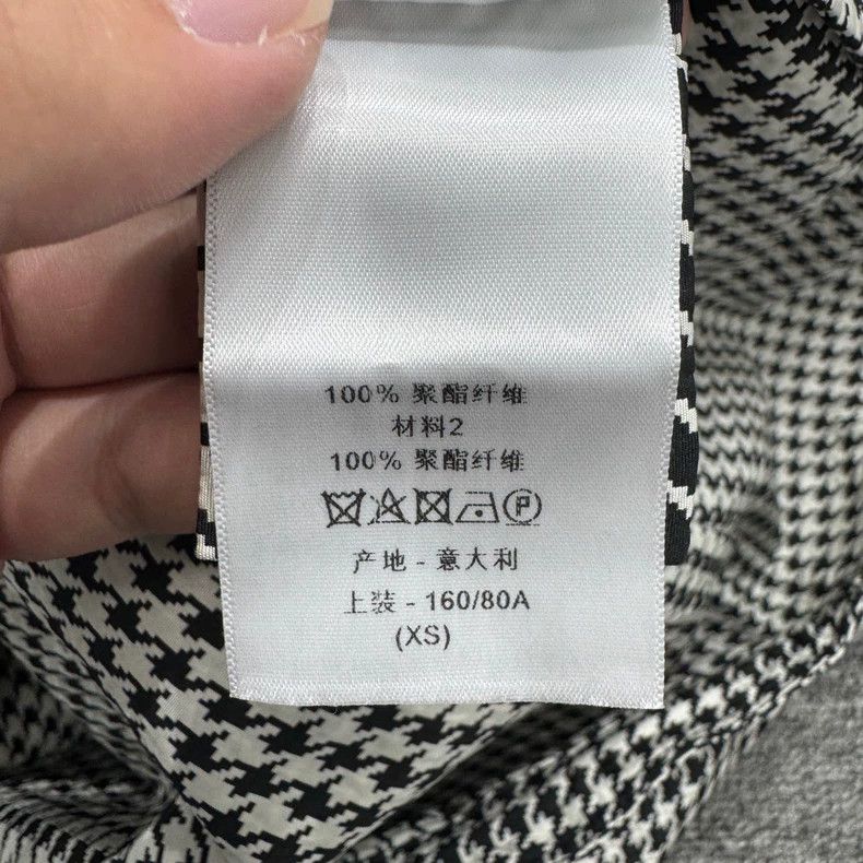 Dior Dior Thousand-bird plaid little bee embroidered windbreaker Size US XS / EU 42 / 0 - 3 Thumbnail