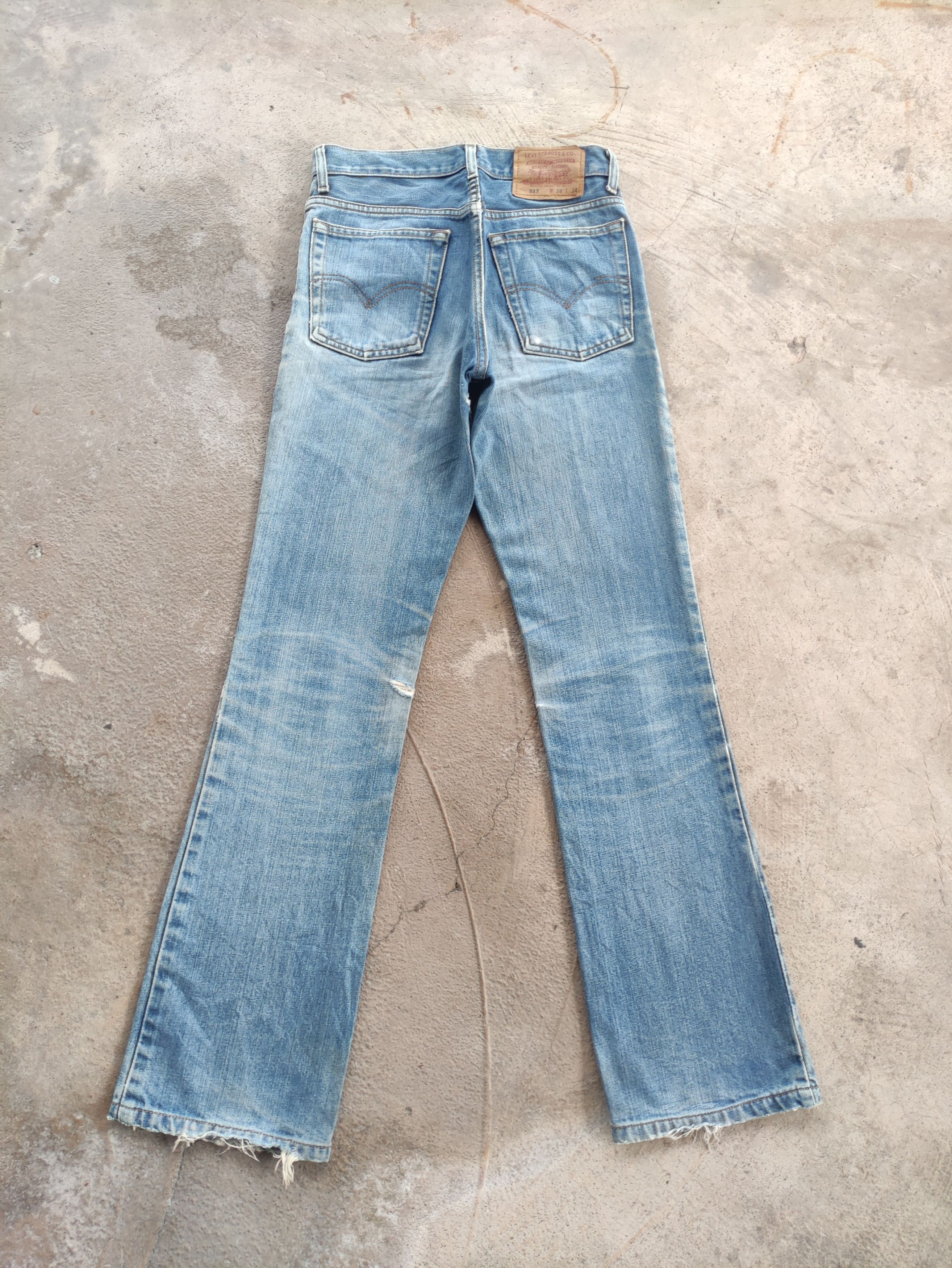 Levi's Vintage Levis Jean Distressed Faded Denim Pants Size US 28 / EU 44 - 8 Thumbnail