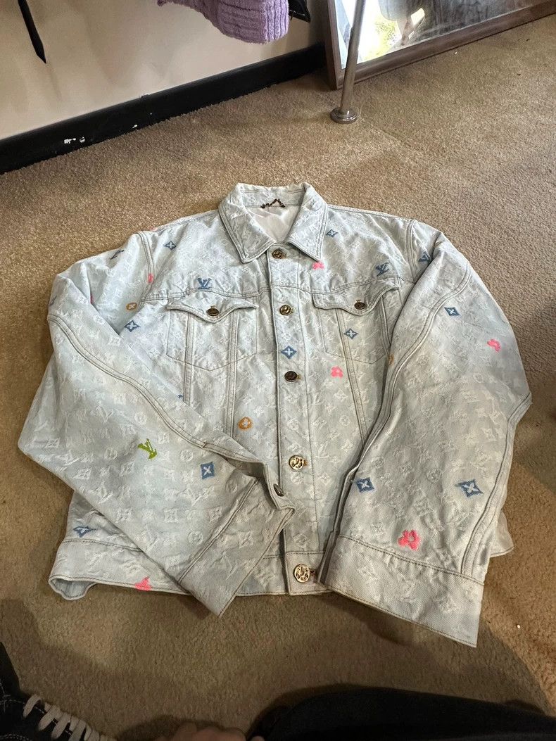 Louis Vuitton Louis Vuitton x Tyler24 Denim Jacket Size US XXL / EU 58 / 5 - 1 Thumbnail