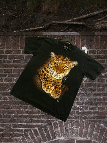 Vintage Vintage 00s Animal Funny Cats tee Wild Size US M / EU 48-50 / 2 - 1 Thumbnail