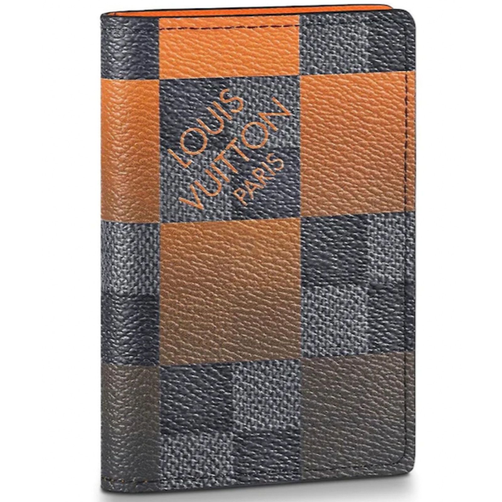 Louis Vuitton Louis Vuitton Orange Monogram Logo Pocket Organizer Wallet Size ONE SIZE - 1 Thumbnail