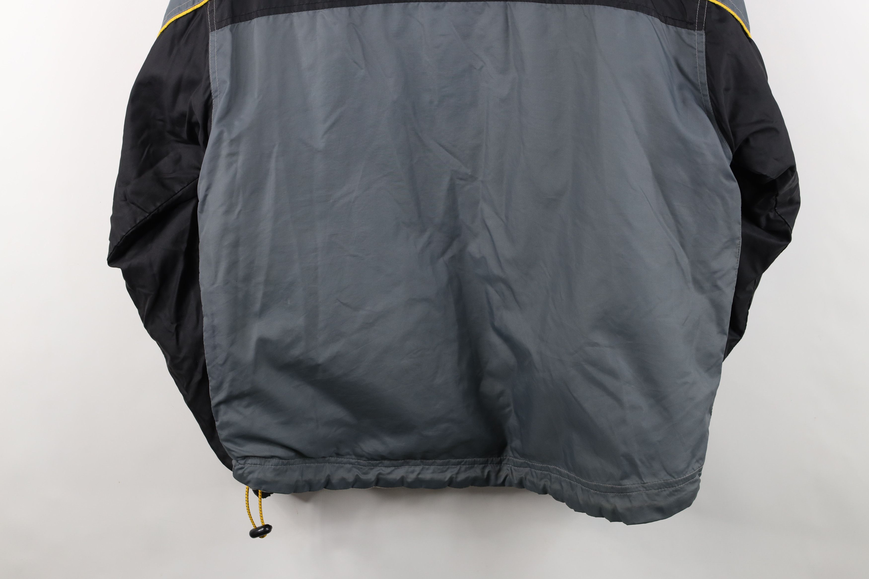 Starter Vintage 90s Starter Reversible Lined Hooded Jacket Gray Size US M / EU 48-50 / 2 - 11 Thumbnail
