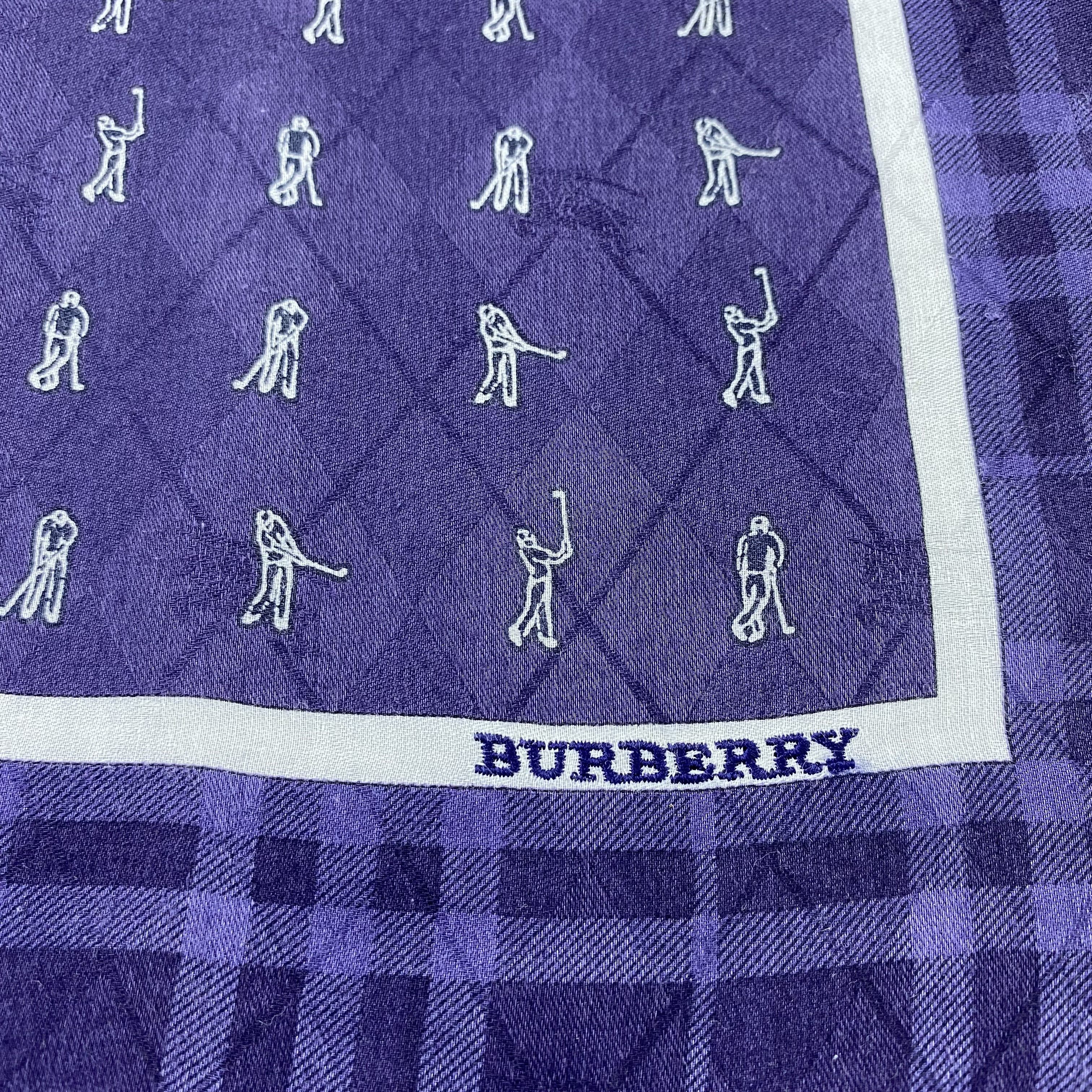 Burberry × Vintage Burberry Handkerchief / Bandana / Neckerchief-B1524 Size ONE SIZE - 5 Thumbnail