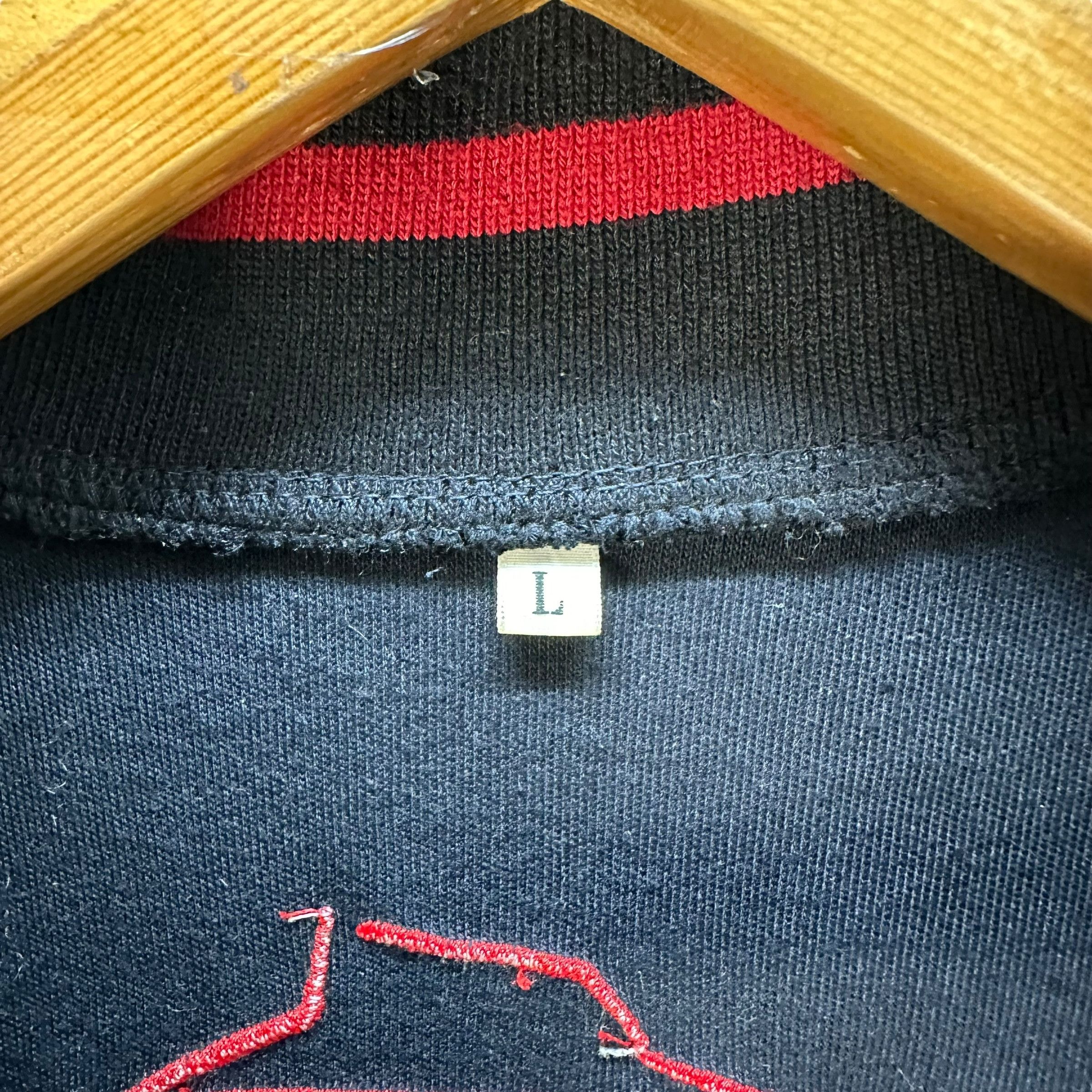 Vintage PIZZA HUT UNIFORM SWEATER #9070-54 Size US L / EU 52-54 / 3 - 7 Thumbnail