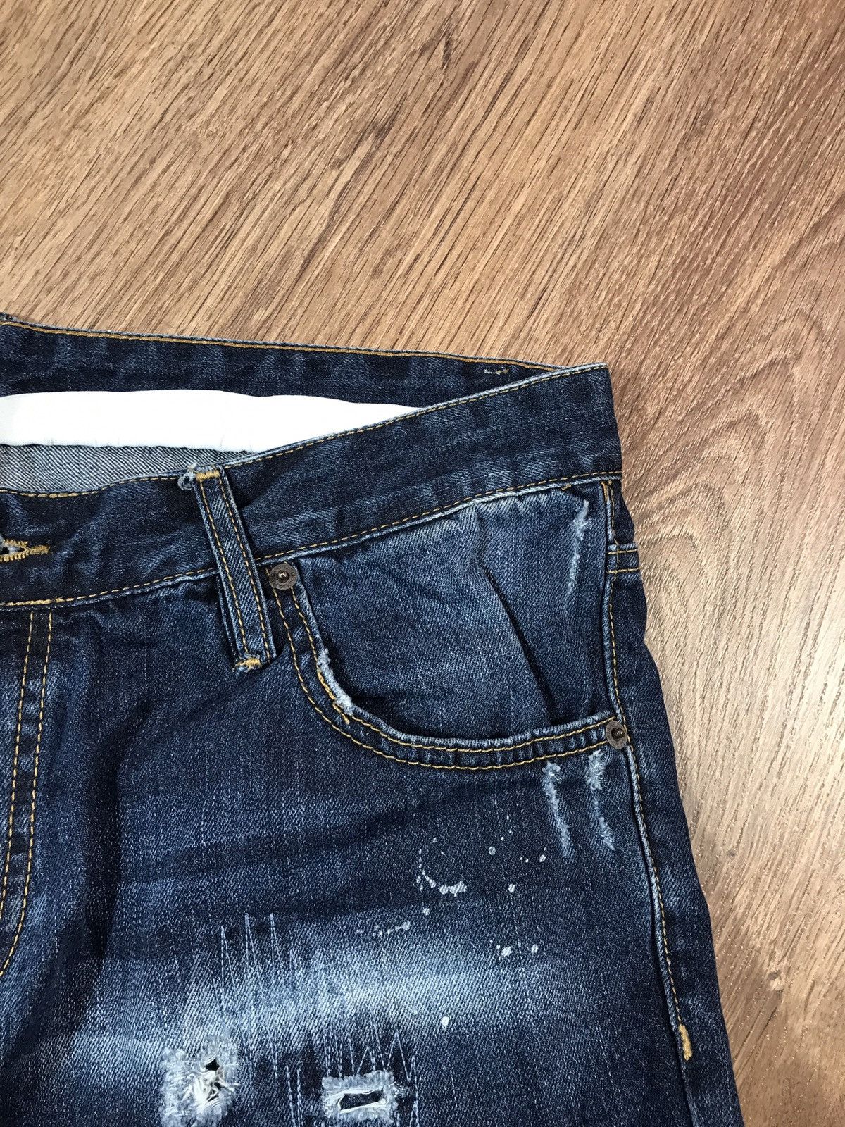 Dsquared2 🇮🇹Dsquared2 Distressed Jeans Made in Italy Size US 34 / EU 50 - 10 Thumbnail
