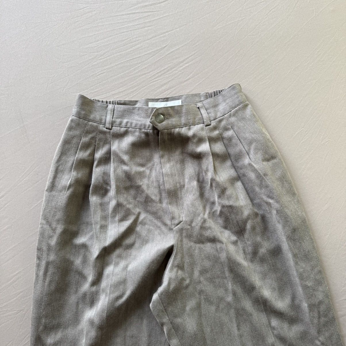 Other Vintage Casual Corner Pleated High Waisted Trousers Size 30" / US 8 / IT 44 - 3 Thumbnail