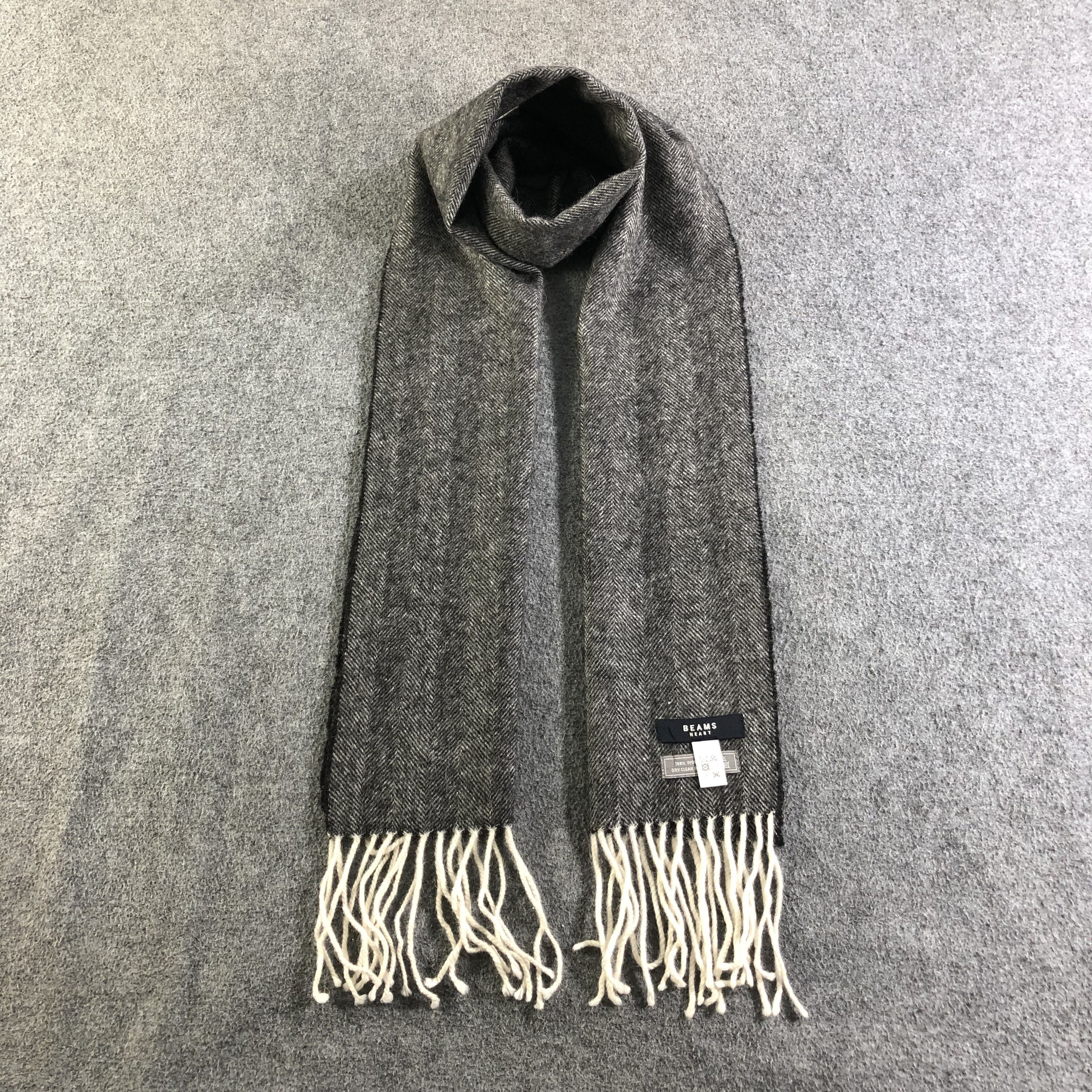Beams Plus Beams Wool Scarf Muffler Neckwear V2160 Size ONE SIZE - 1 Thumbnail