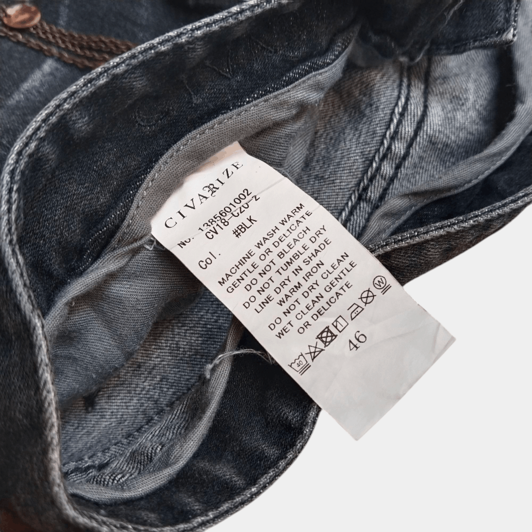 14th Addiction × CIVARIZE × Le Grande Bleu (L.G.B.) Civarize clawmark slim jean Size US 31 - 5 Thumbnail