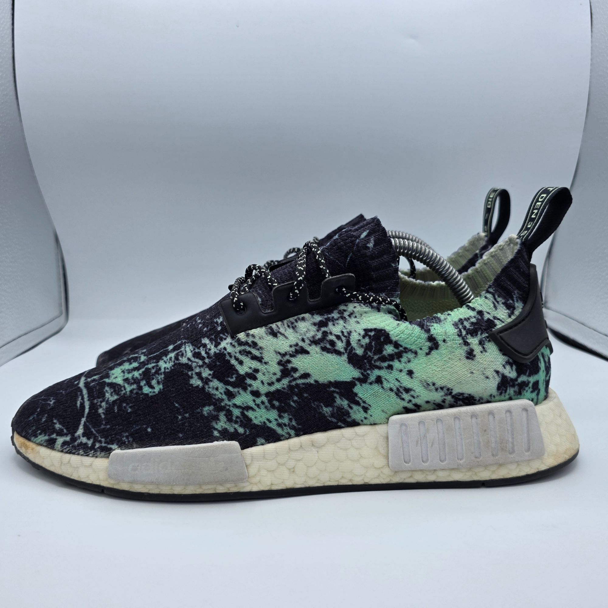 Adidas adidas NMD_R1 Primeknit 2018 Mint Marble Mens Size 9 Athleti Size US 9 / EU 42 - 13 Thumbnail