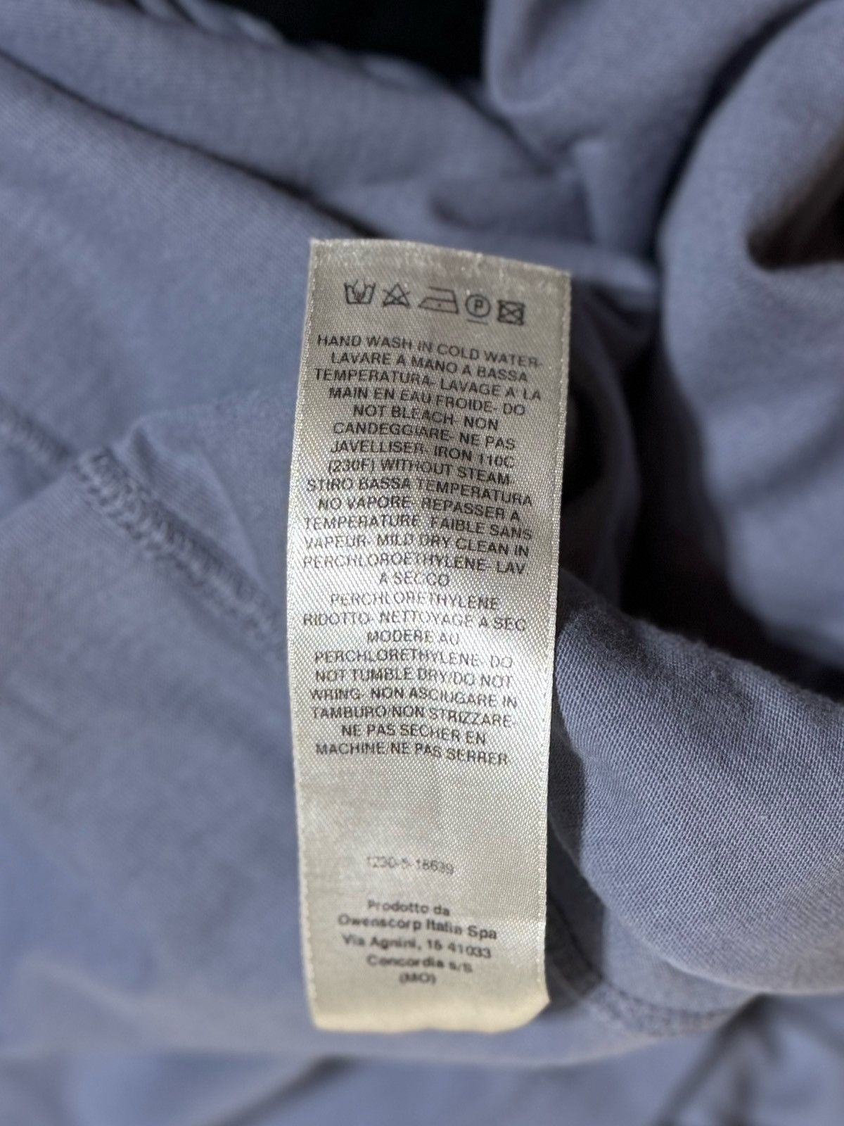 Rick Owens Drkshdw HUSTLER BRUISE COLOR HOODIE MILK LAYERED TEE HOODED Size US L / EU 52-54 / 3 - 7 Thumbnail
