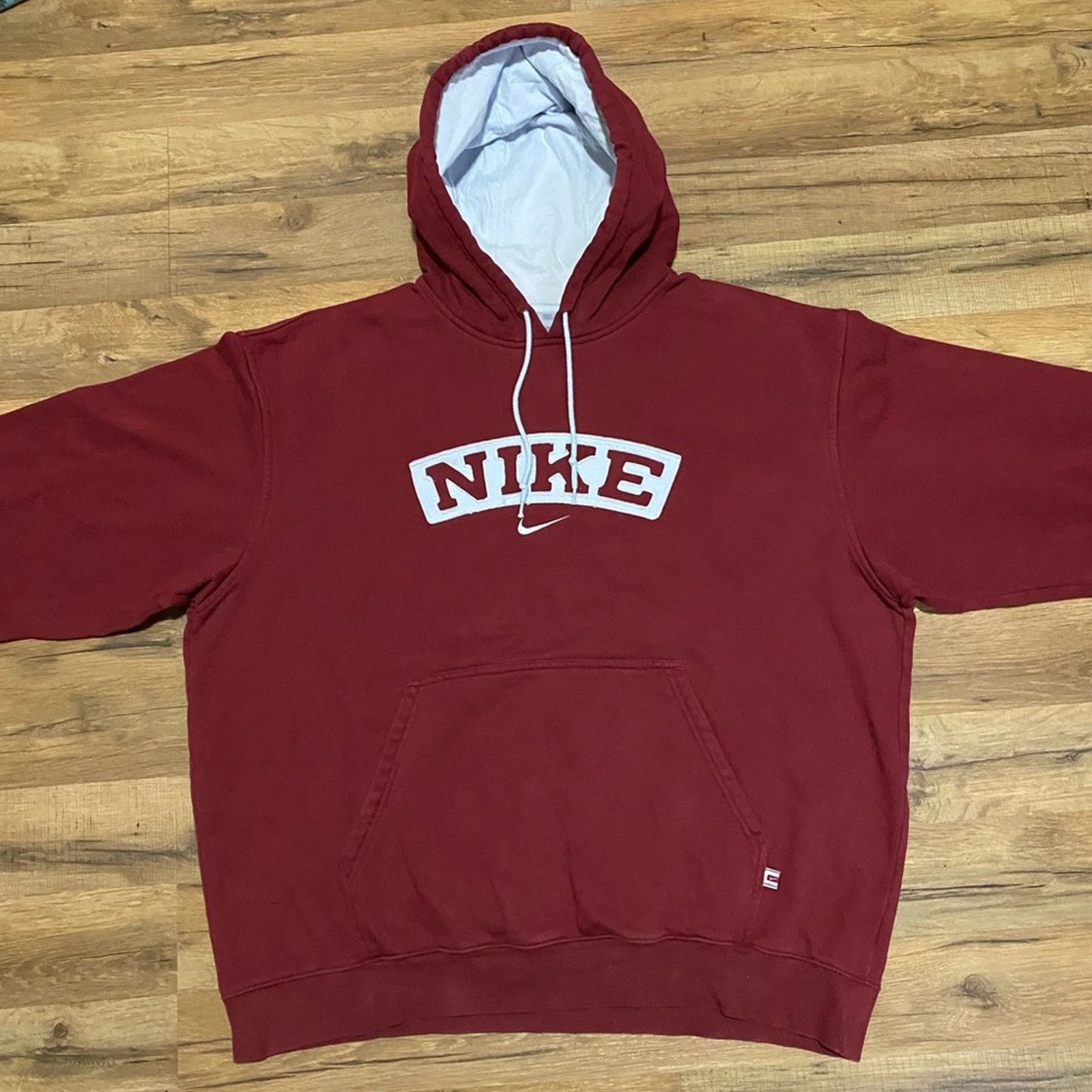 Nike Y2K Nike Center Swoosh Spell Out Hoodie Size US M / EU 48-50 / 2 - 2 Thumbnail