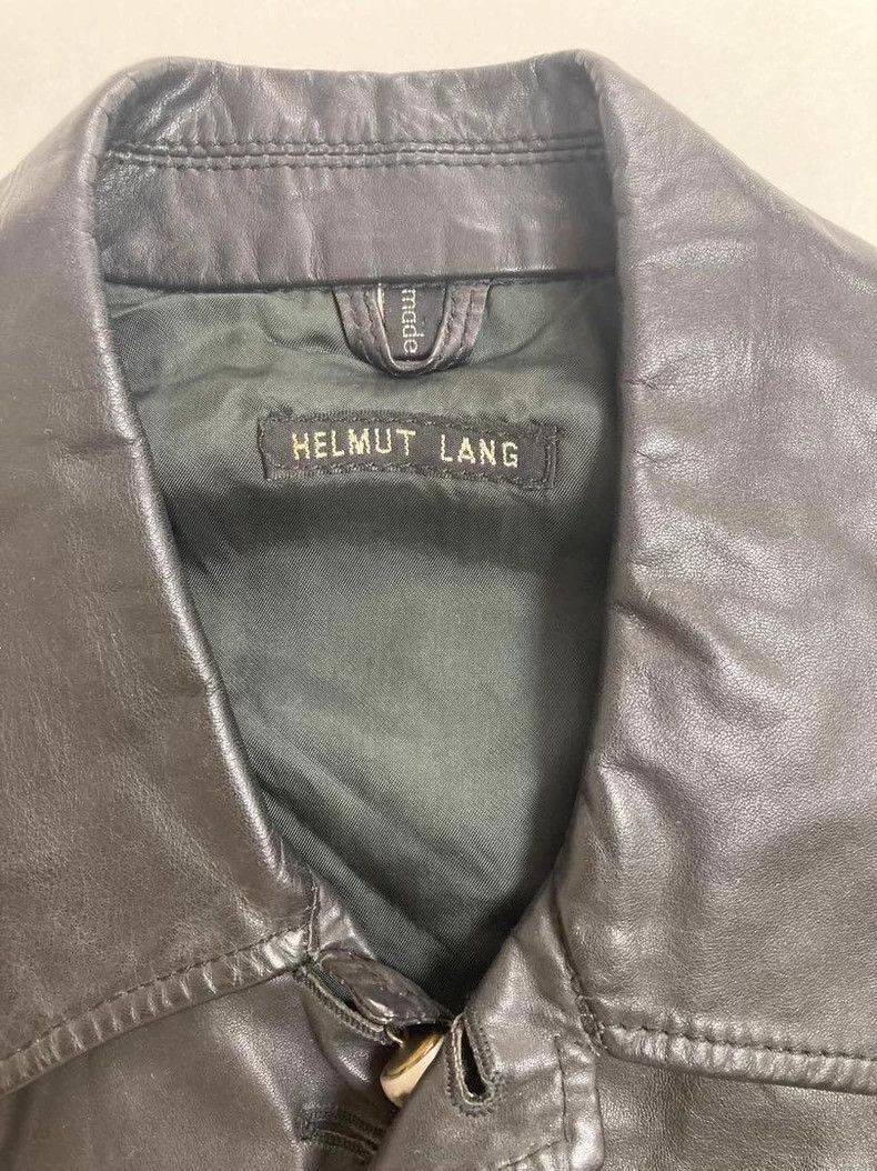 Helmut Lang HELMUT LANG Leather vest Size US M / EU 48-50 / 2 - 2 Thumbnail