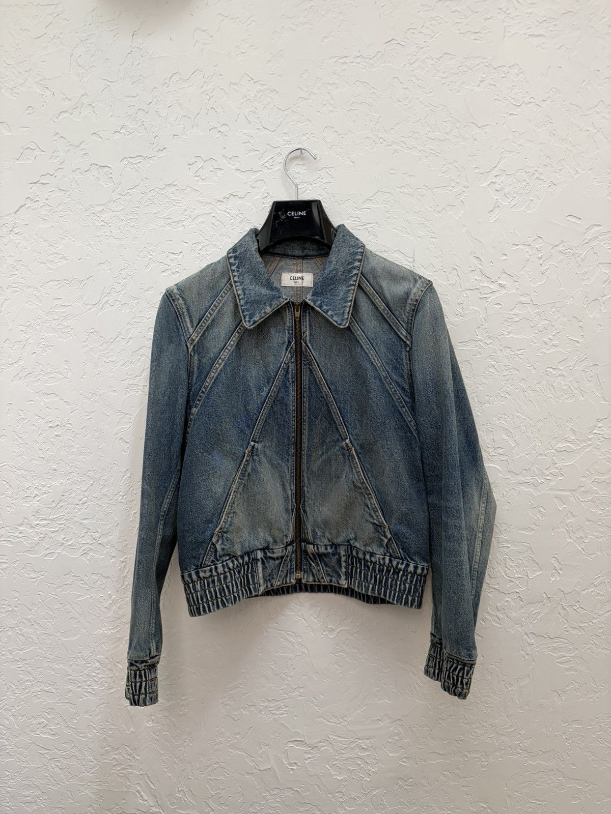 Celine × Hedi Slimane Celine SS20 Blue Denim Jacket Size US M / EU 48-50 / 2 - 5 Thumbnail