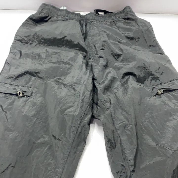 Stone Island Stone Island Black Nylon Meta Track Pants Size US 28 / EU 44 - 7 Thumbnail