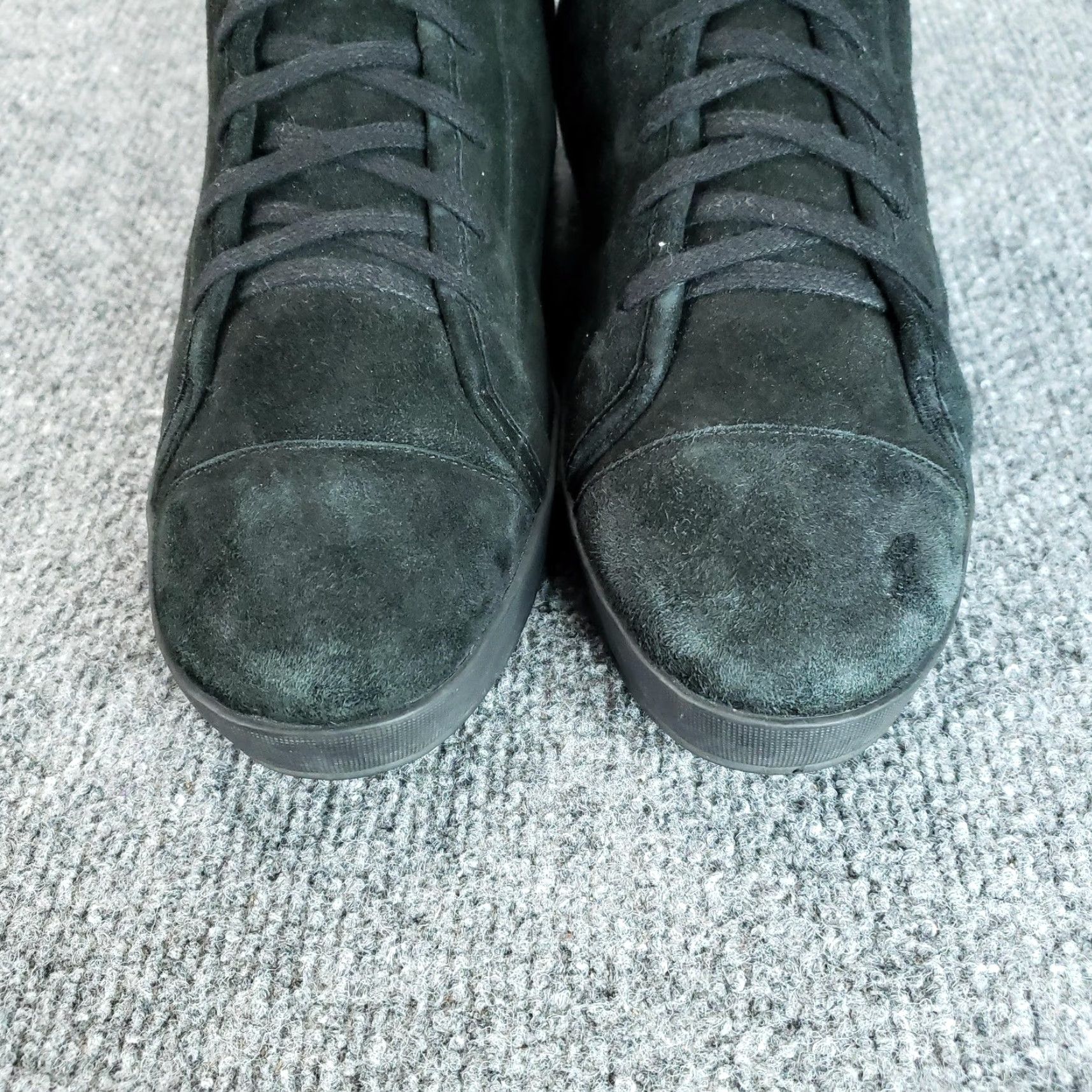 Eileen Fisher Eileen Fisher Boots Black Suede Lace Up Ankle Flat Booties Womens Size 9 Size US 9 / IT 39 - 3 Thumbnail