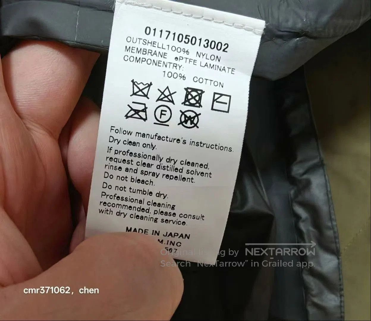 Visvim visvim 17ss nomad jkt gore-tex. Size US L / EU 52-54 / 3 - 6 Thumbnail