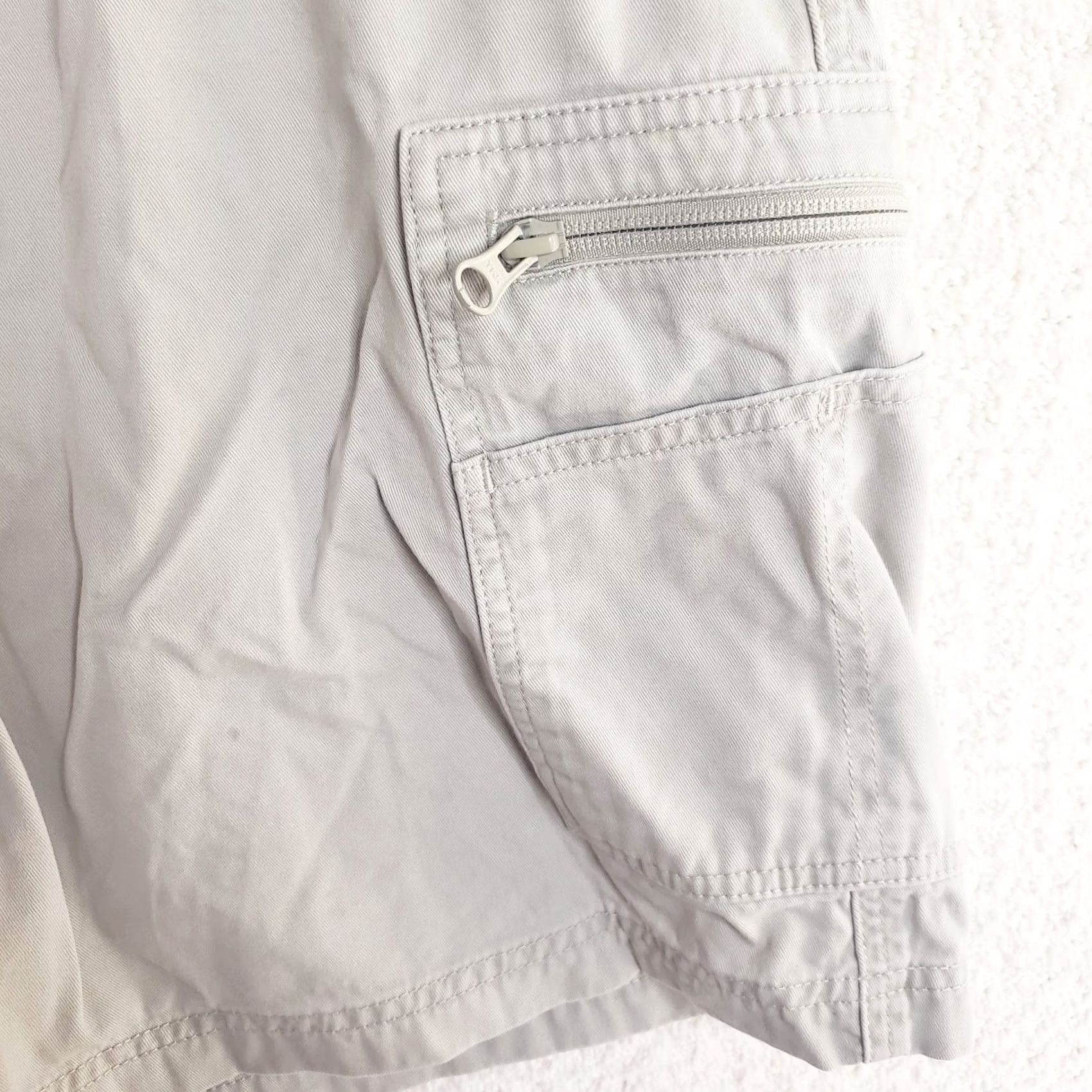Vintage Columbia Cargo Shorts Mens 38x10 Beige 100% Cotton Relaxed Fit Short Size US 38 / EU 54 - 5 Thumbnail