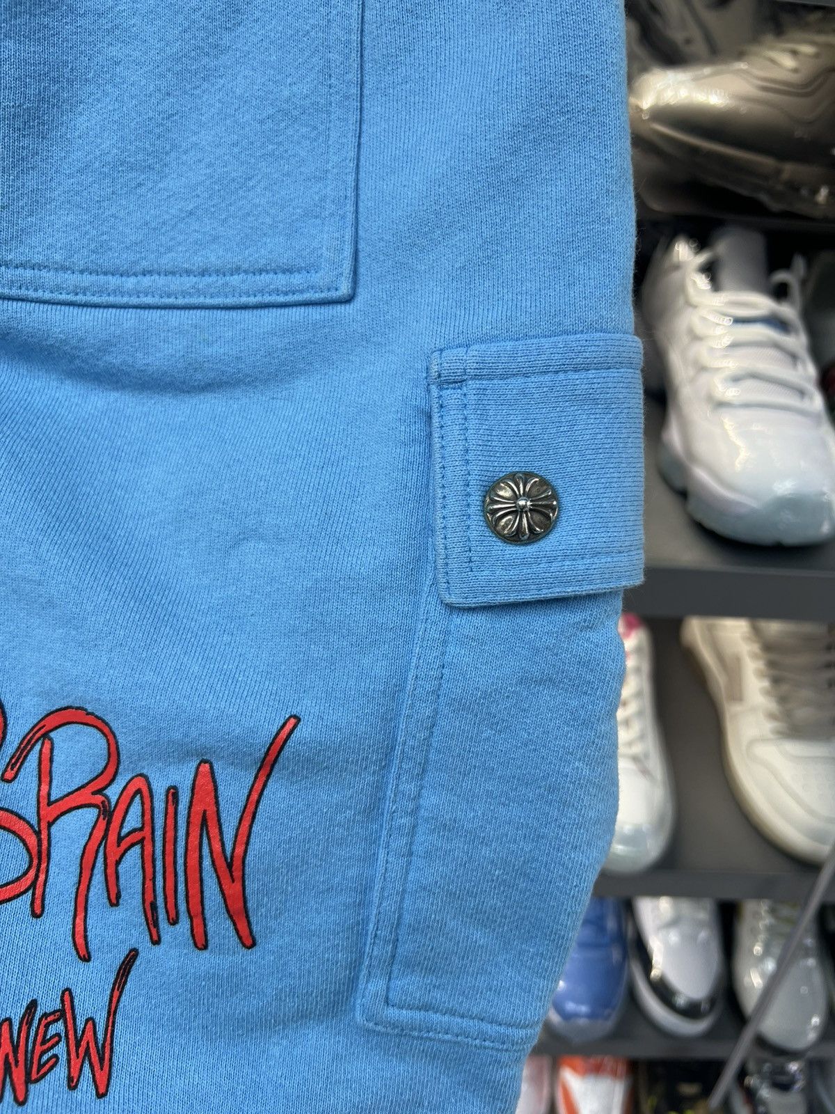 Chrome Hearts Chrome Hearts x Matty Boy “Brain New” Cargo Shorts Size US 30 / EU 46 - 10 Thumbnail