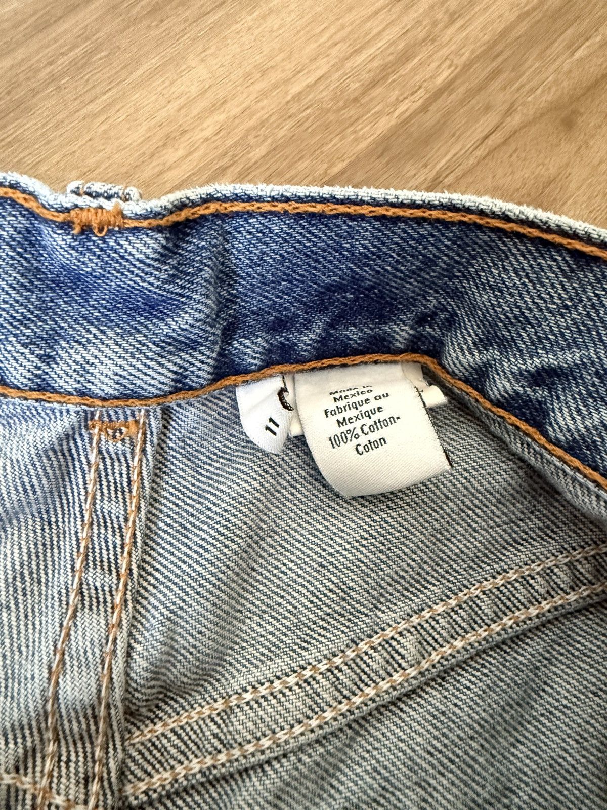 Calvin Klein Vintage 90s Calvin Klein Jean Shorts High Rise Size 11 Size 32" / US 10 / IT 46 - 4 Thumbnail