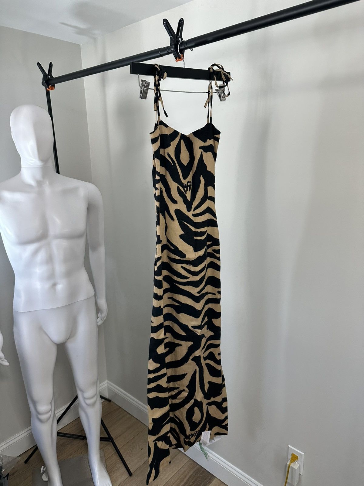 Off-White OFF - WHITE SAFARI DRESS Size XS / US 0-2 / IT 36-38 - 6 Thumbnail