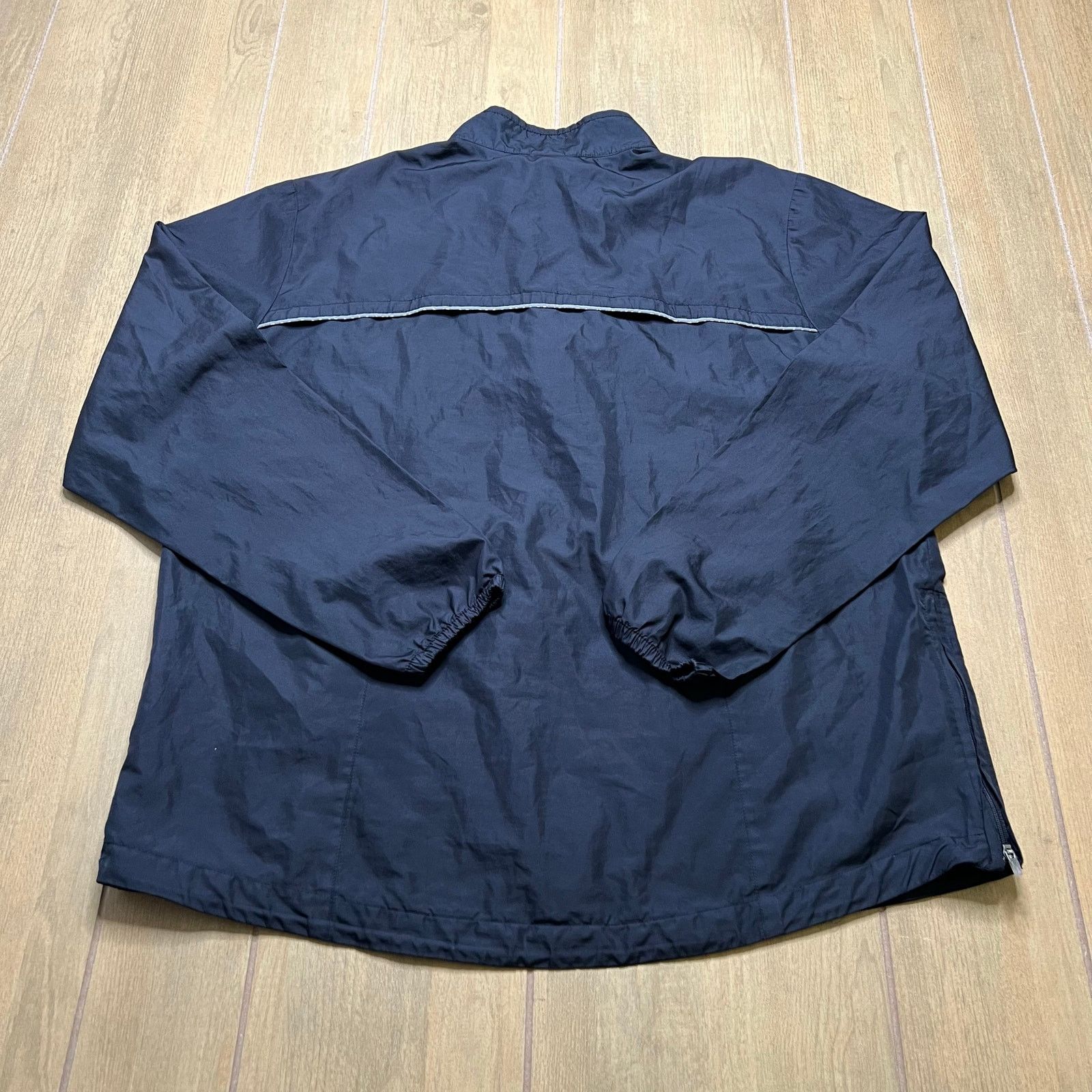 Nike VINTAGE Nike Jacket Mens XL (16-18) Black Windbreaker swoosh Size US XL / EU 56 / 4 - 8 Thumbnail