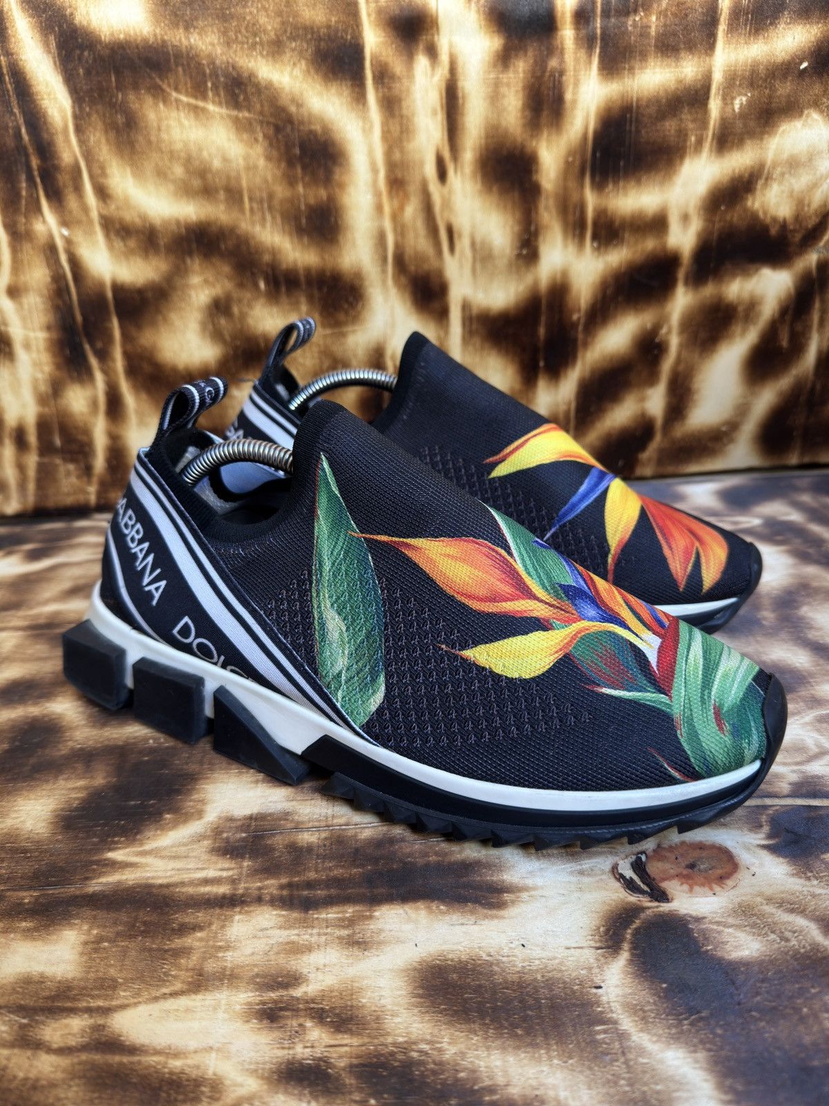 Dolce & Gabbana birds of paradise Sorrento sneaker Size US 9 / EU 42 - 1 Thumbnail