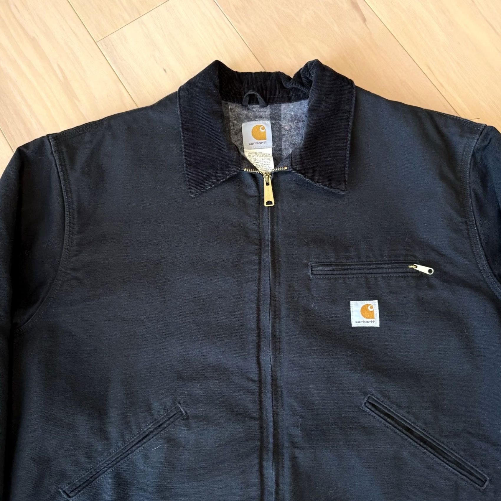 Carhartt Carhartt Detroit Jacket 2XL Black Heavy Workwear Full Zip Bomber J001 Made USA Jacket Mens 2XL Black Workwear 90s USA Carhartt J130 J102 Vintage Size US XXL / EU 58 / 5 - 4 Thumbnail
