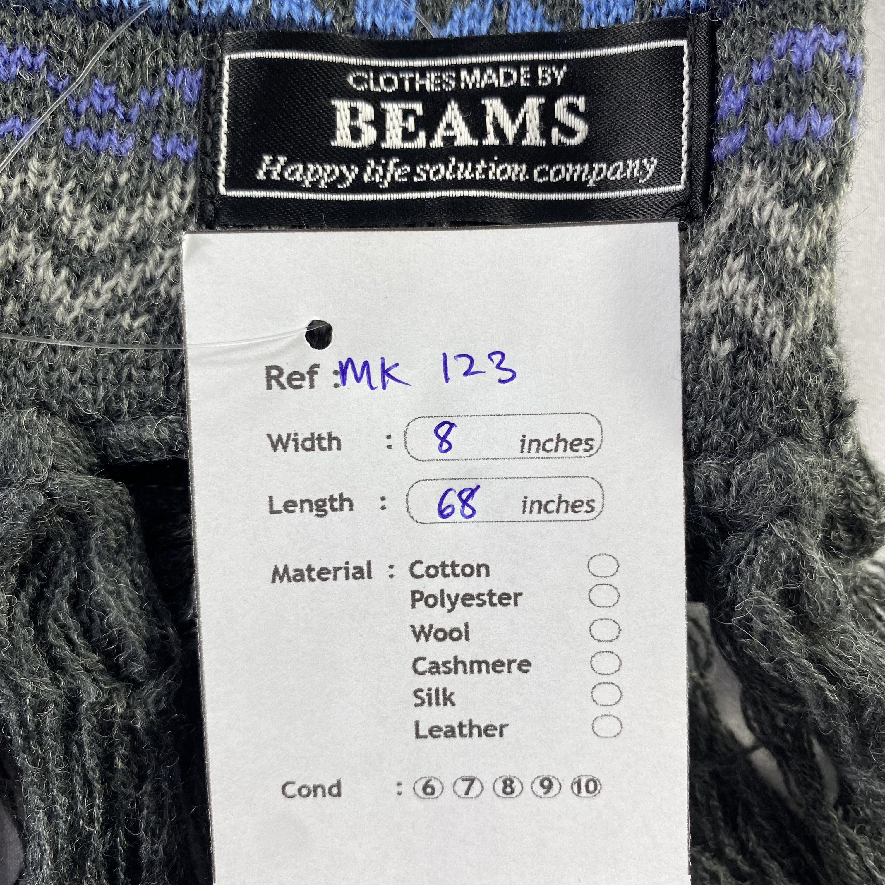 Beams Plus Beams Knit Scarf / Muffler / Neckwear Size ONE SIZE - 6 Thumbnail