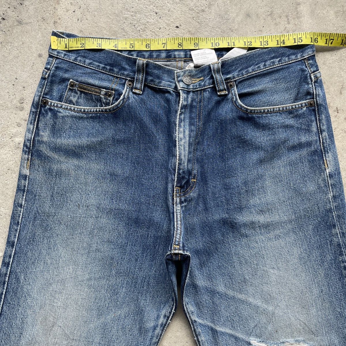 Calvin Klein Vintage Calvin Klein Jeans Faded Distressed Denim Pants W32 Size US 32 / EU 48 - 5 Thumbnail