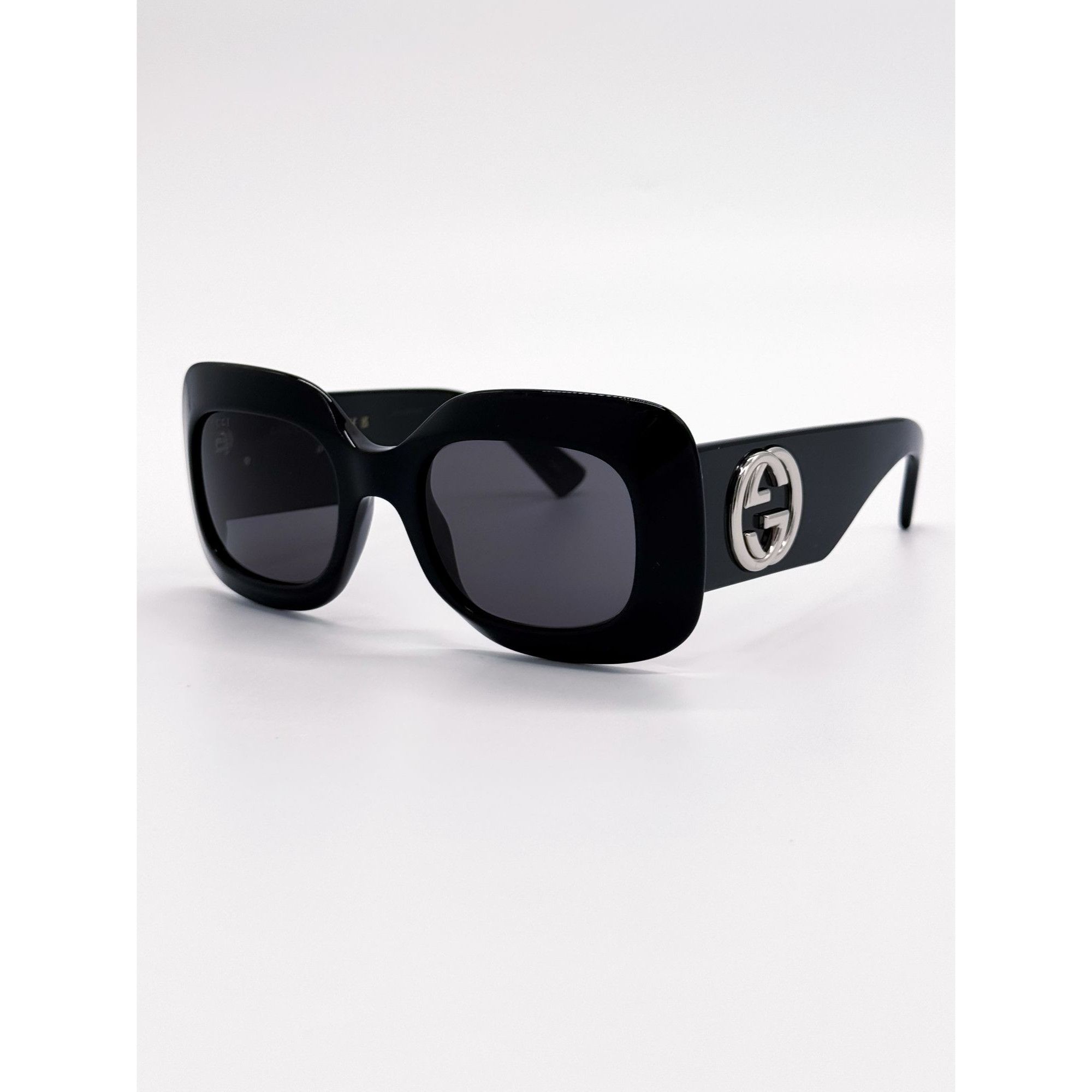 Gucci NEW GUCCI SUNGLASSES GG1695S 001 BLACK SQUARE WOMEN GUCCI Size ONE SIZE - 3 Thumbnail