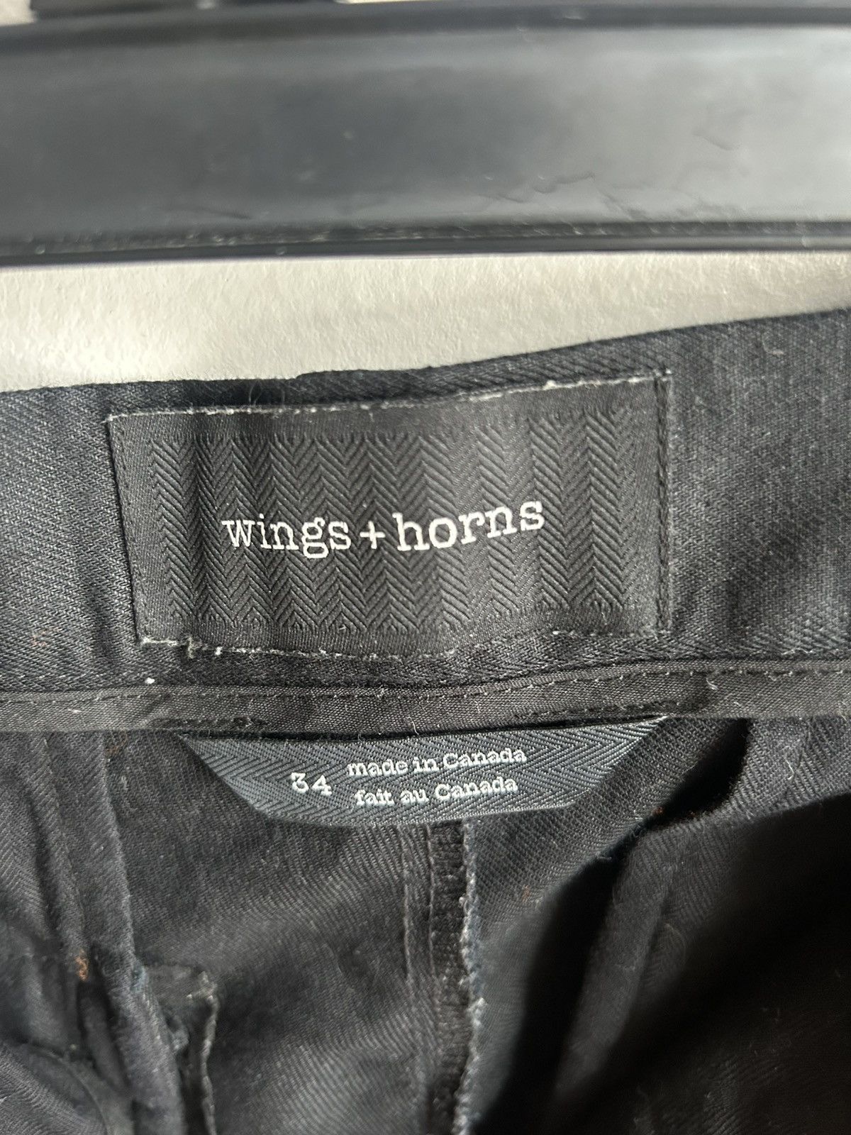 Wings + Horns Wings + Horns Linen Pants Size US 34 / EU 50 - 3 Thumbnail