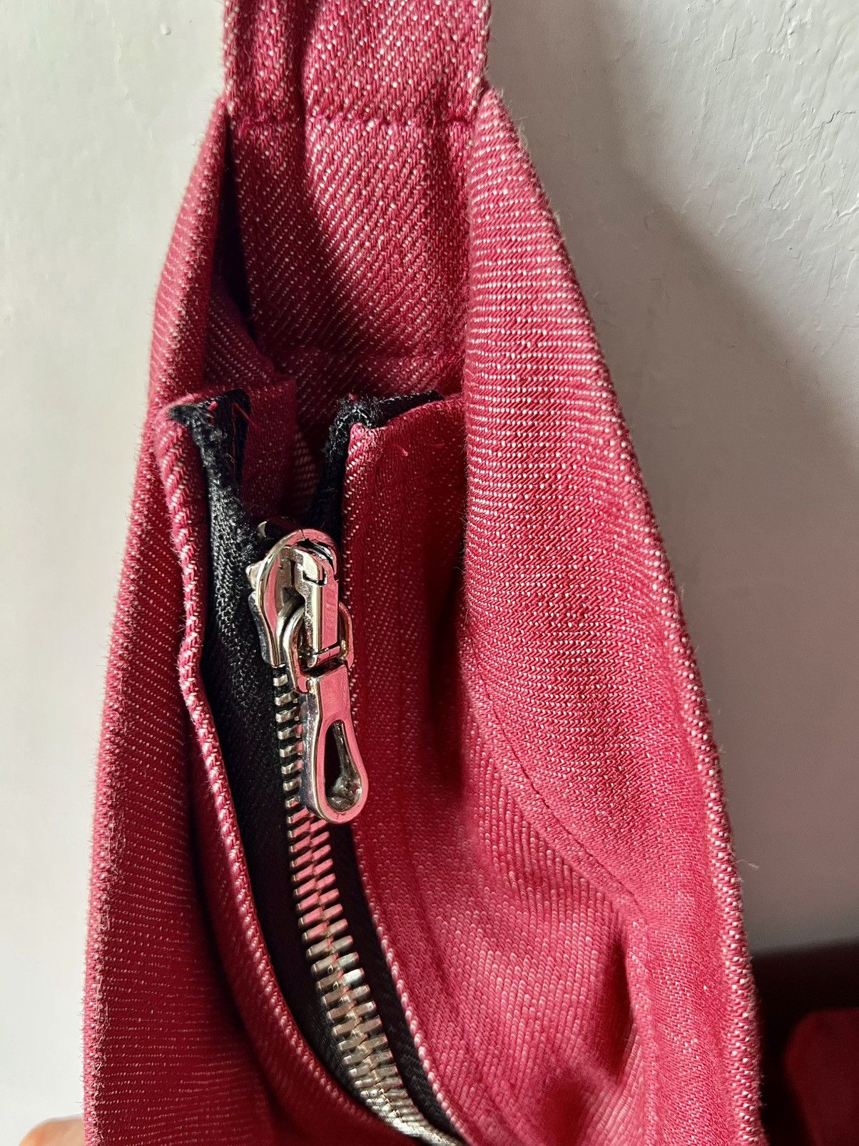 Other Red Selvedge Denim Custom Made Shoulder Bag Size ONE SIZE - 4 Thumbnail