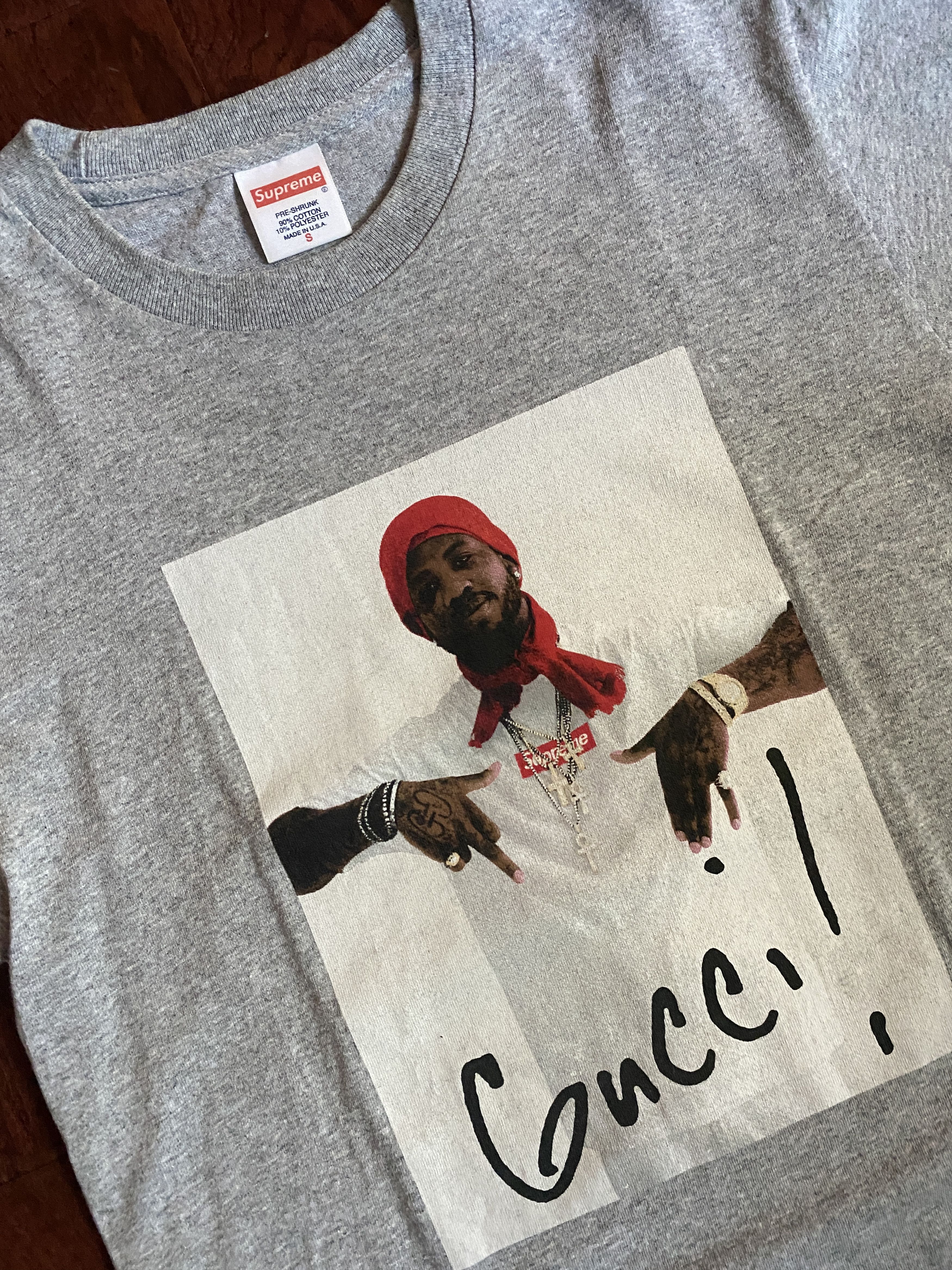 Supreme Gucci Mane Tee FW16 Size US S / EU 44-46 / 1 - 2 Thumbnail