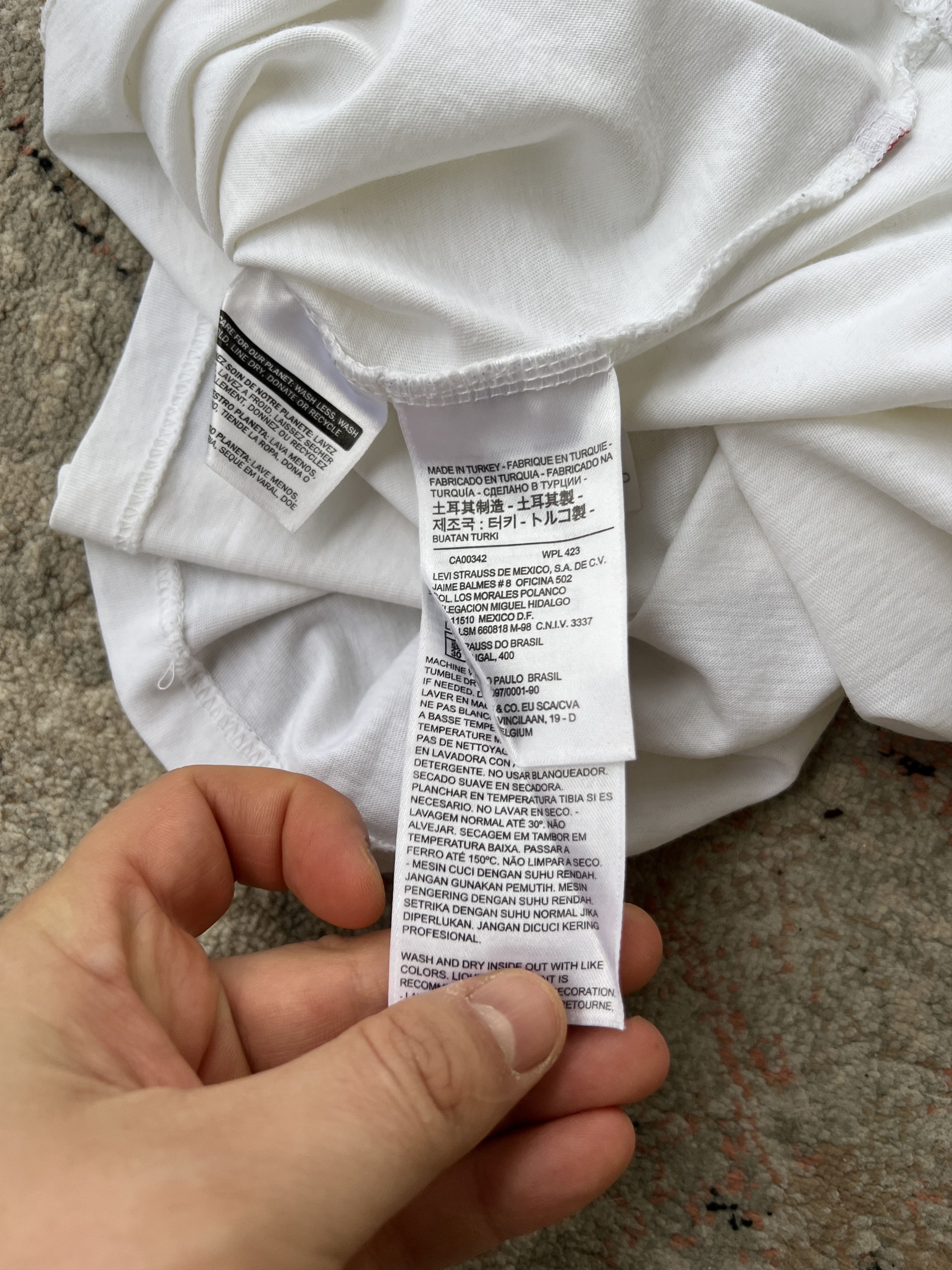 Levi's Levis France Tee Size US S / EU 44-46 / 1 - 6 Thumbnail