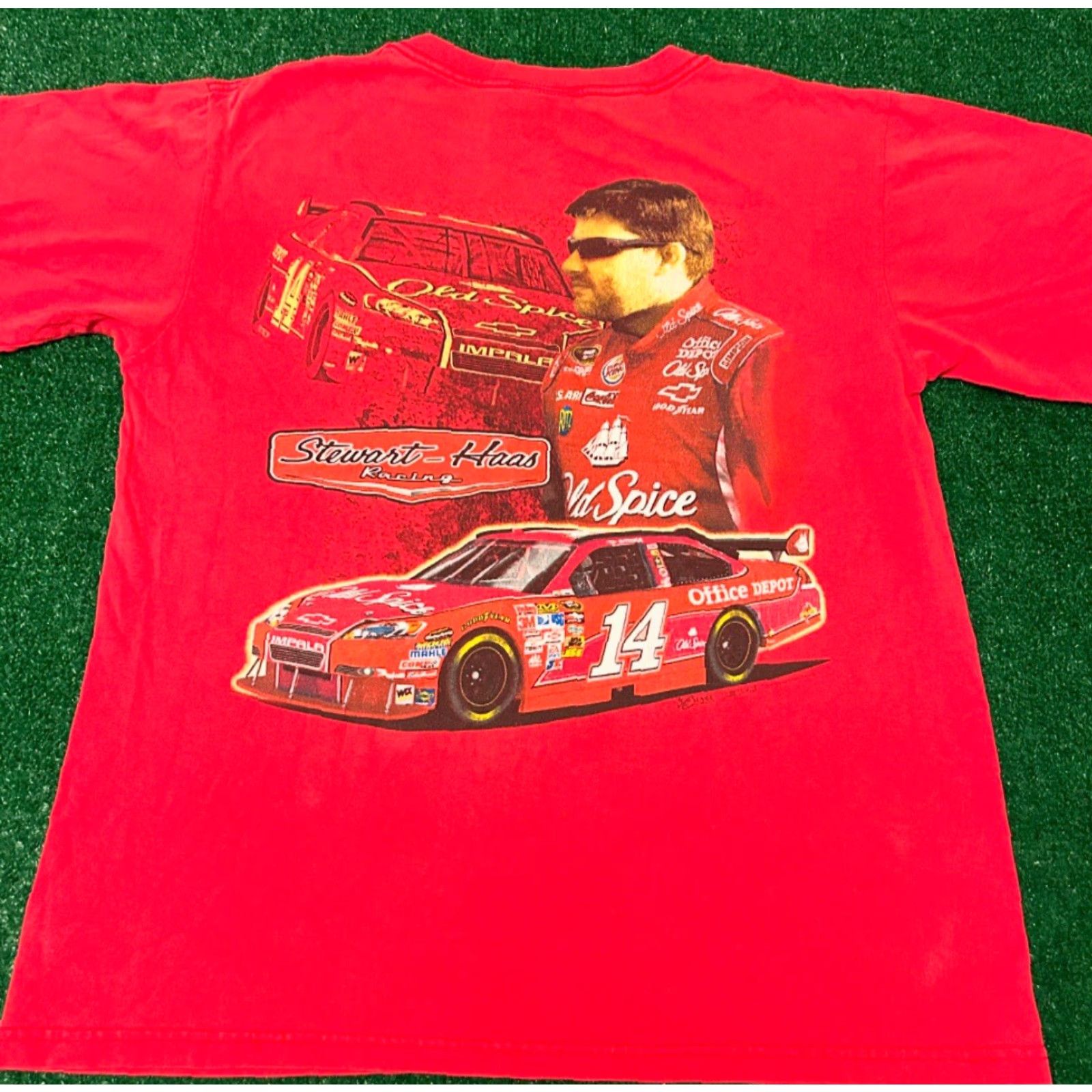 Chase Authentics VINTAGE Tony Stewart NASCAR Double-Sided 2010 VTG Shirt Mens M Red 90s 2000s Cars Sports Hip Hop Chase Authentics T-Shirt Short Sleeve Mens Size US M / EU 48-50 / 2 - 2 Thumbnail