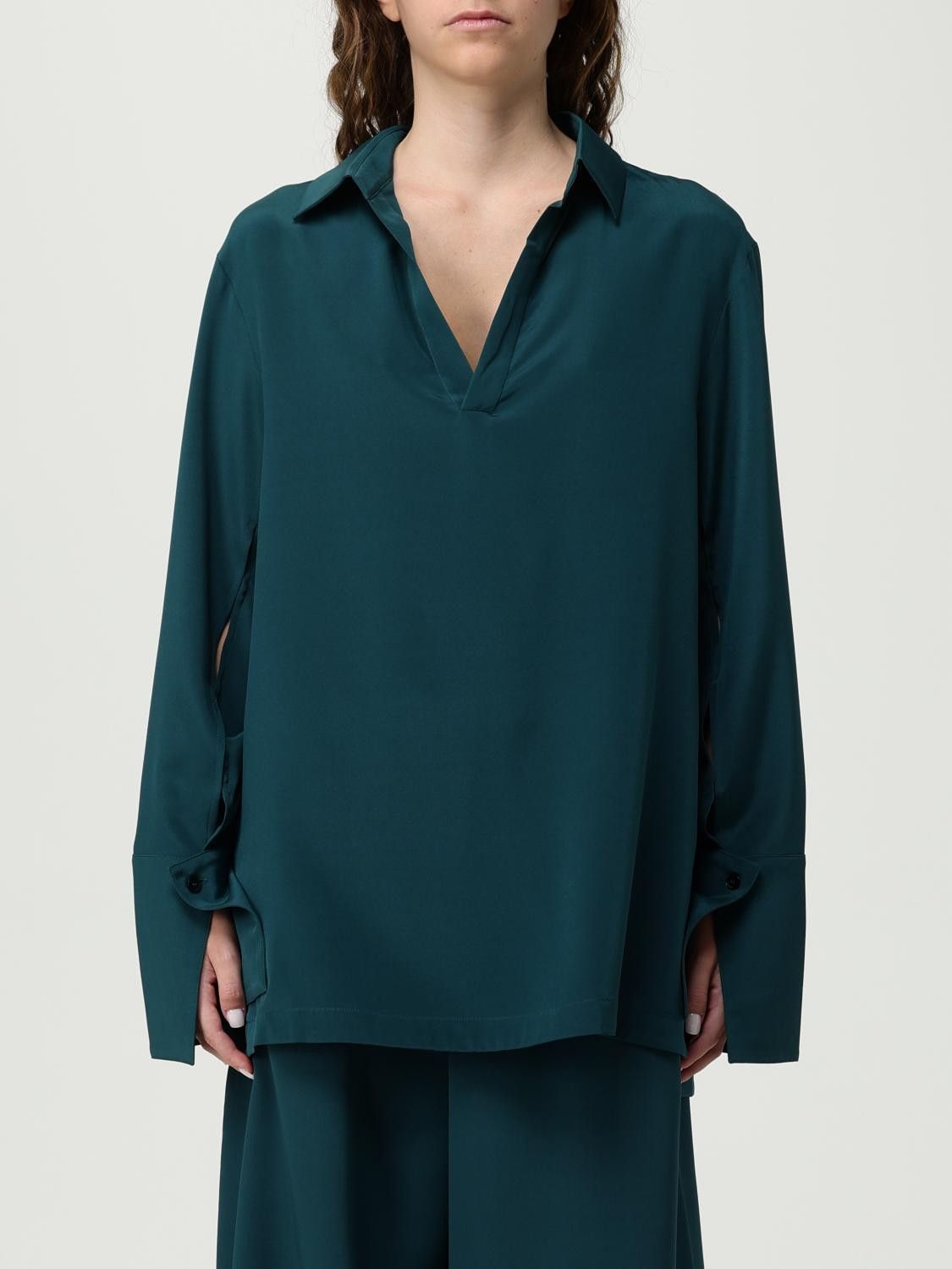 Max Mara Max Mara Jacket Woman Green Size XL / US 12-14 / IT 48-50 - 1 Thumbnail