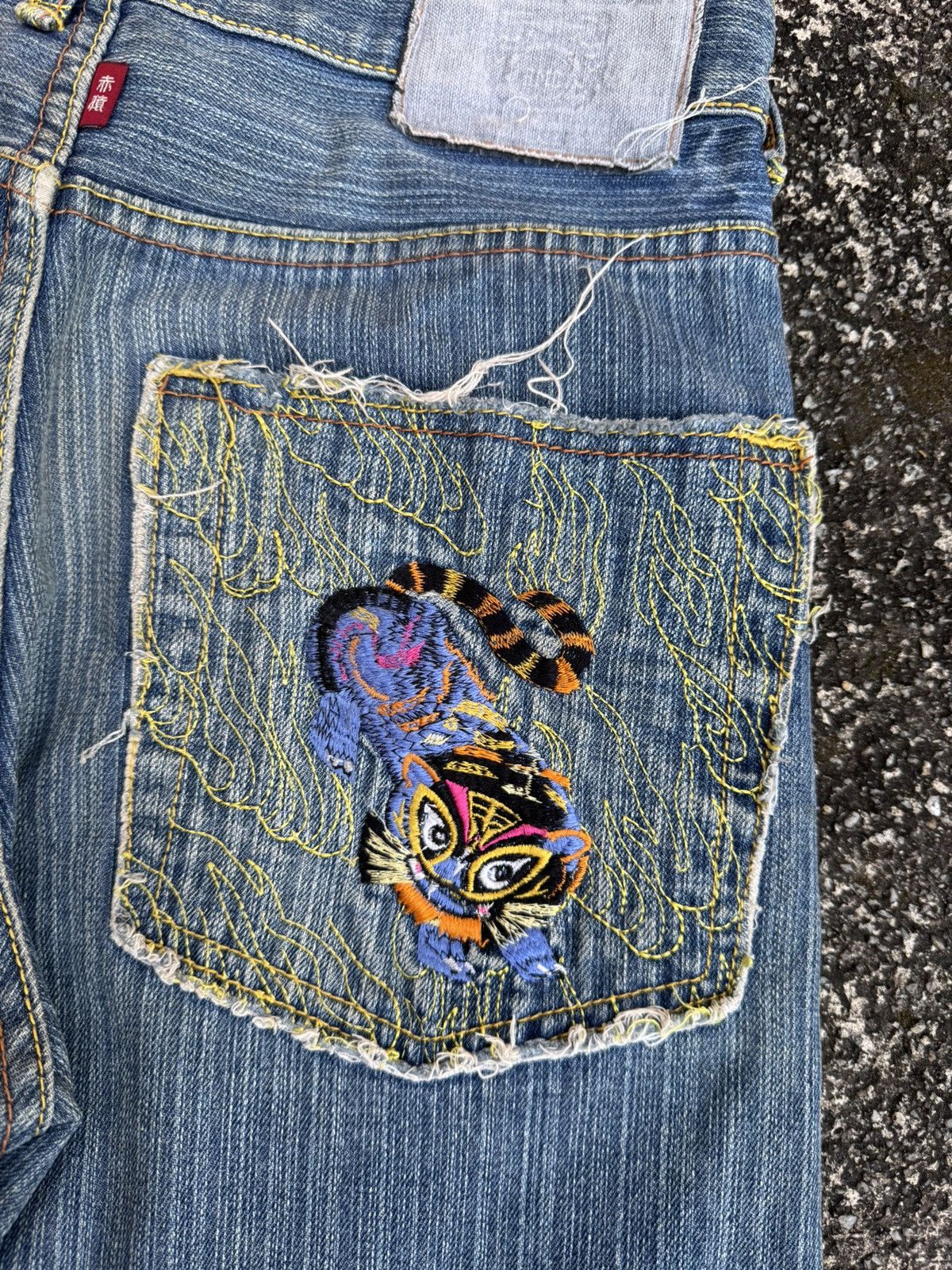 RMC Jeans × Vintage RMC red monkey company martin ksohoh jeans denim Size US 31 - 3 Thumbnail