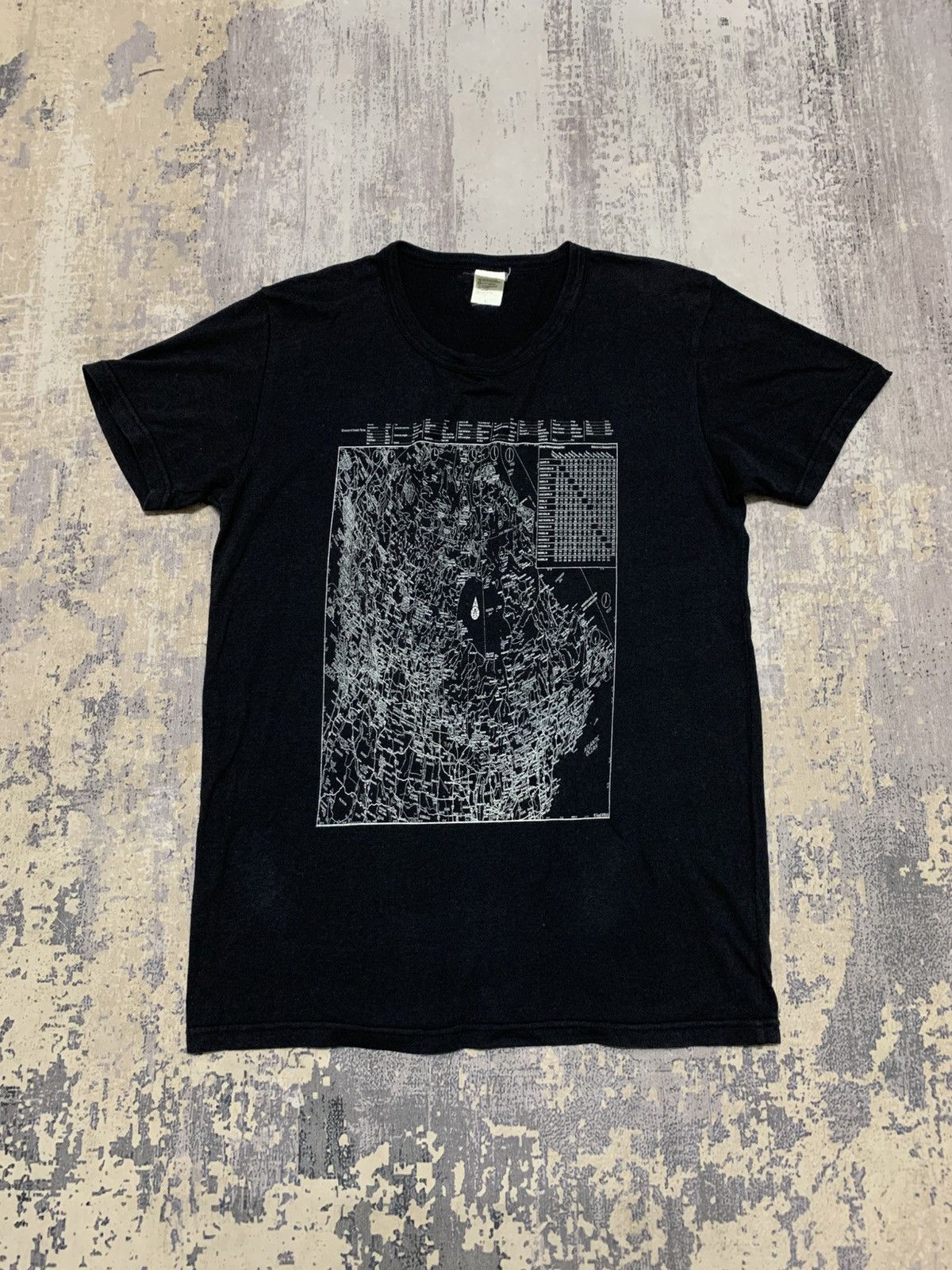 Vintage Vintage New England Map Graphic Tee Size US L / EU 52-54 / 3 - 1 Thumbnail
