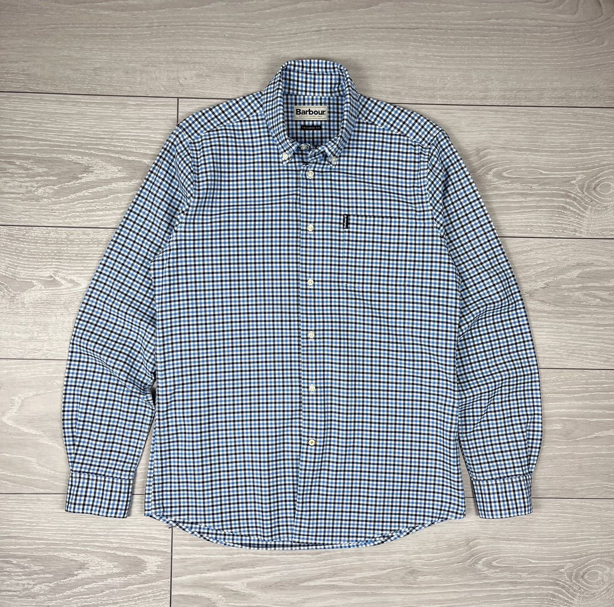 Barbour Barbour Gingham 11 Tailored Oxford Checkered Shirt Size US M / EU 48-50 / 2 - 1 Thumbnail
