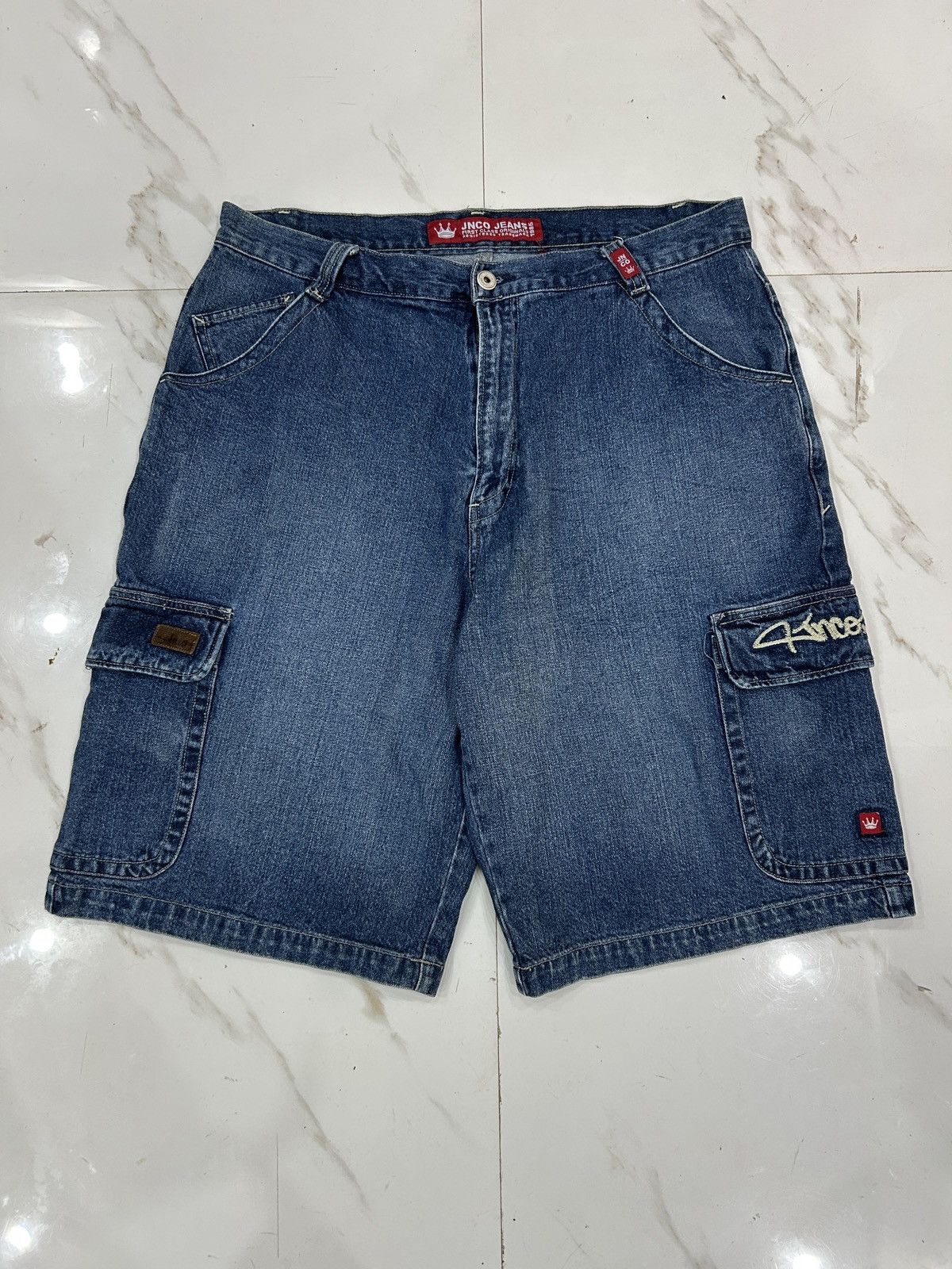 JNCO Rare JNCO Cargo jorts Crown Size US 40 / EU 56 - 1 Thumbnail